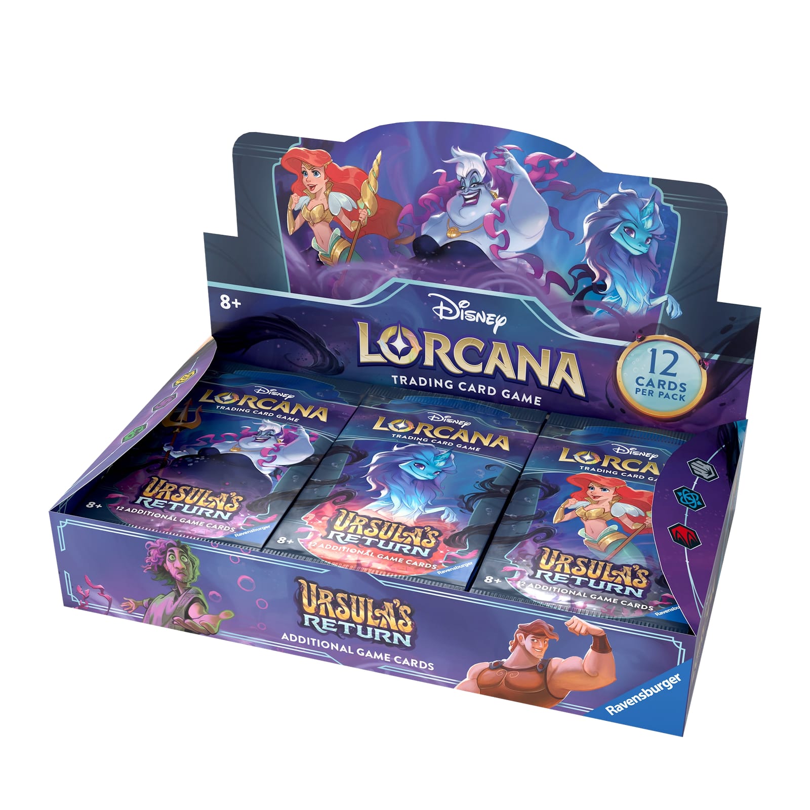 Trading Card Game Booster Pack Full Box 24 Packs - Ursula’s Return