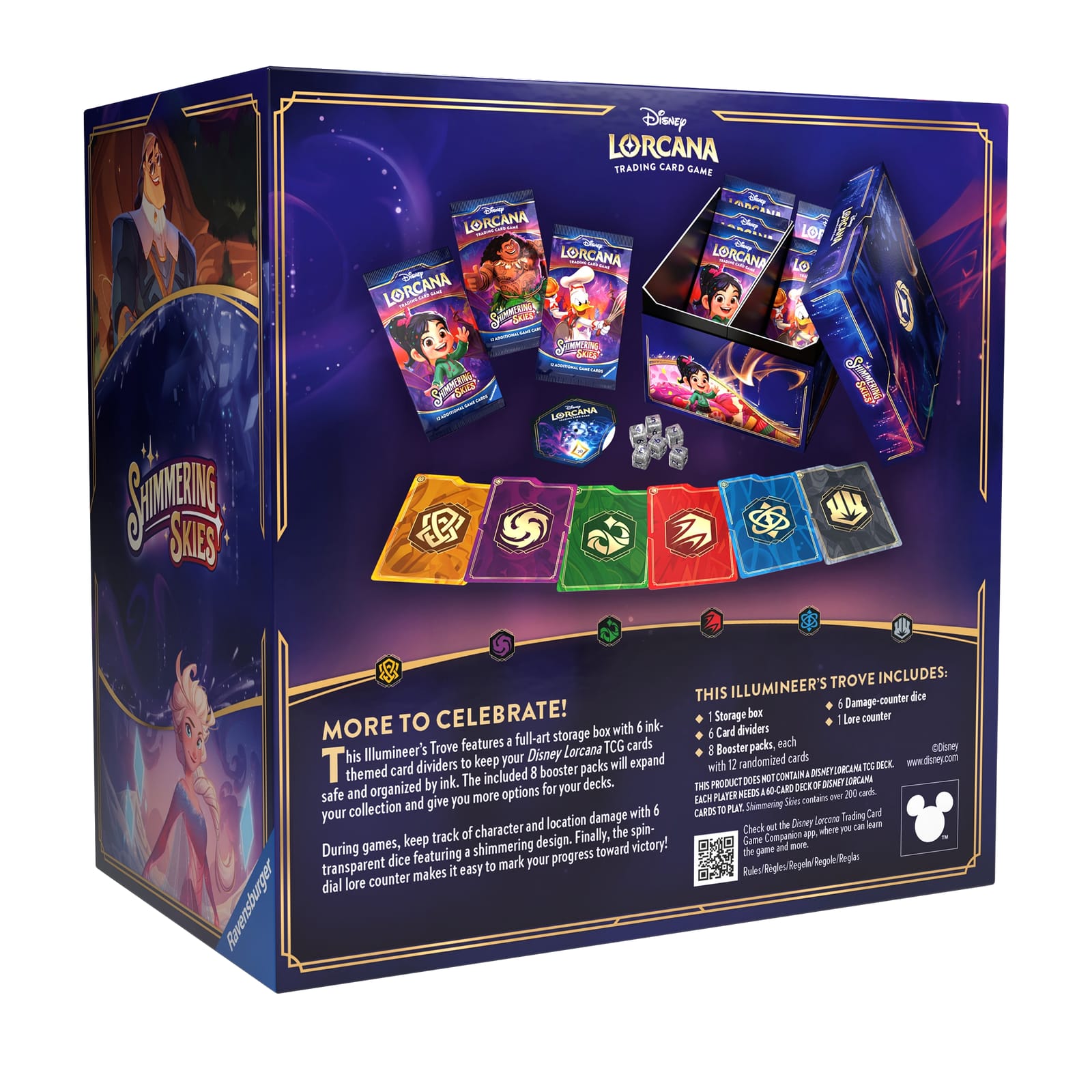 Trading Card Game Shimmering Skies Illumineer's Trove Set