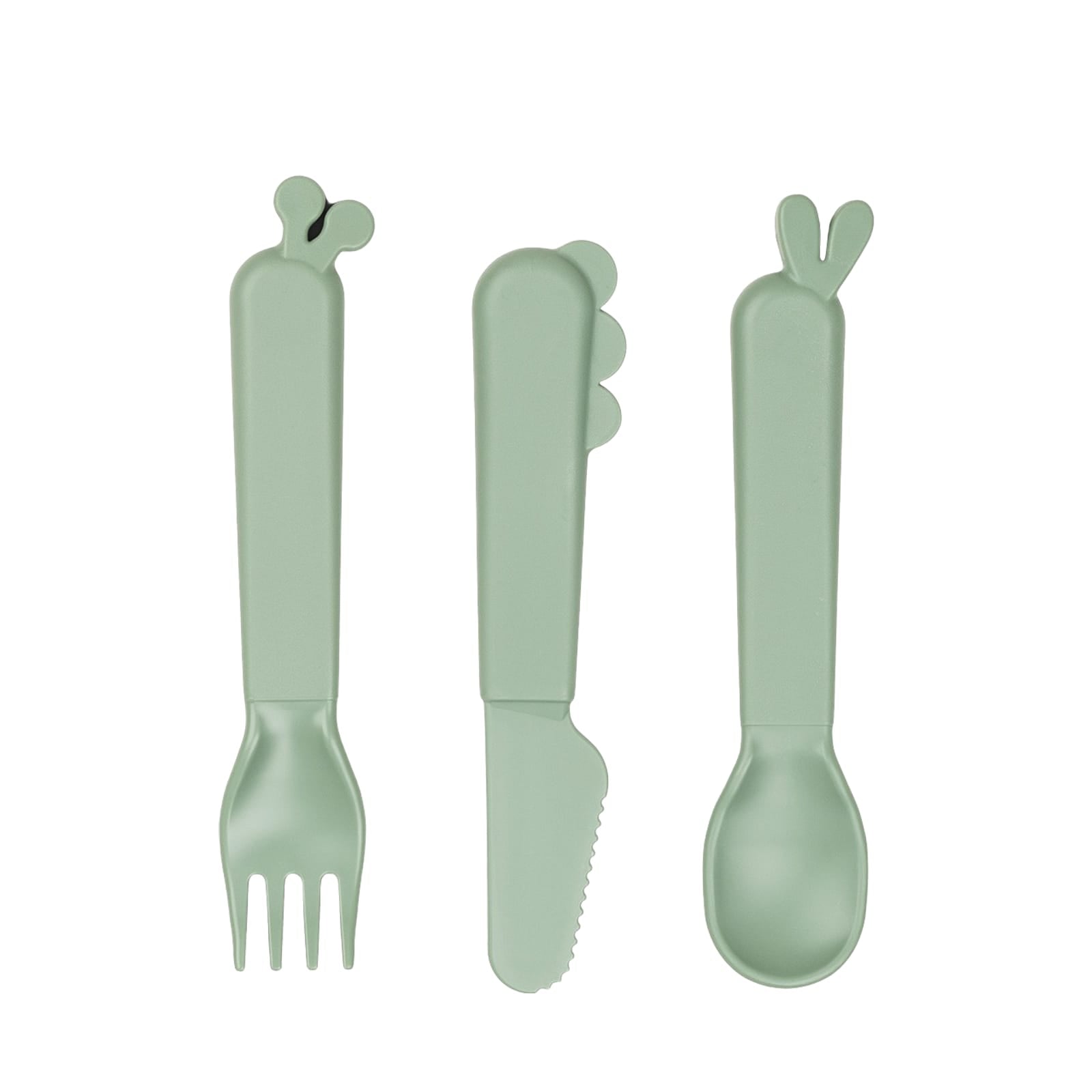 Cutlery Set - Deer Friends Green