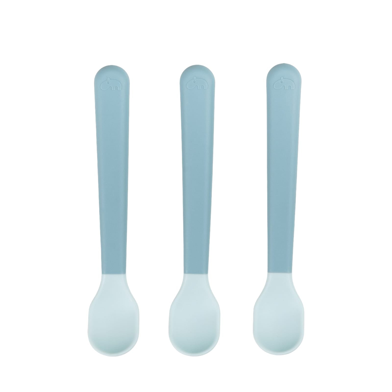 Easy Grip Baby Spoon 3 Pack - Blue