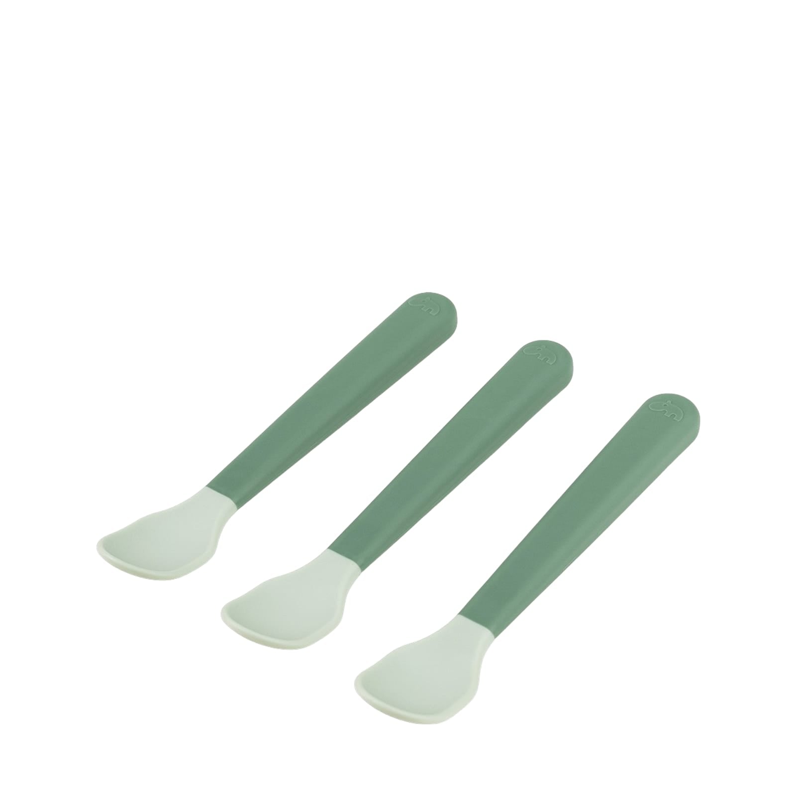 Easy Grip Baby Spoon 3 Pack - Green