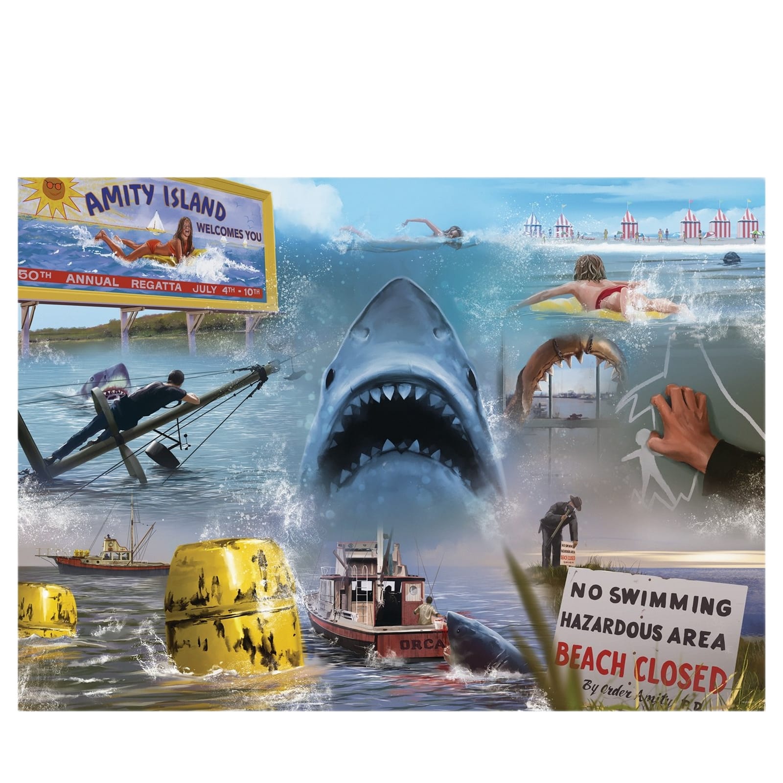 Jaws - 1000 Piece Puzzle