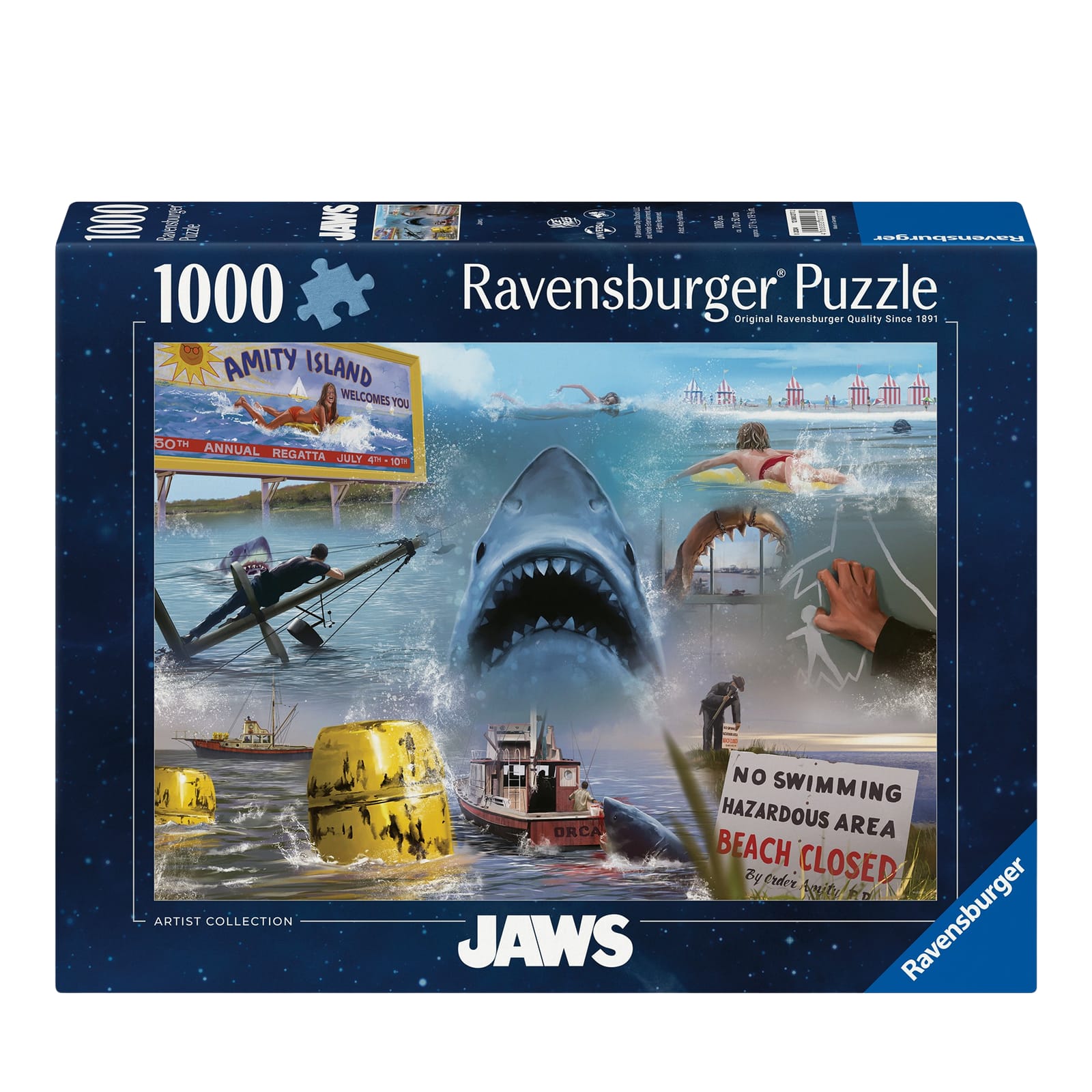 Jaws - 1000 Piece Puzzle