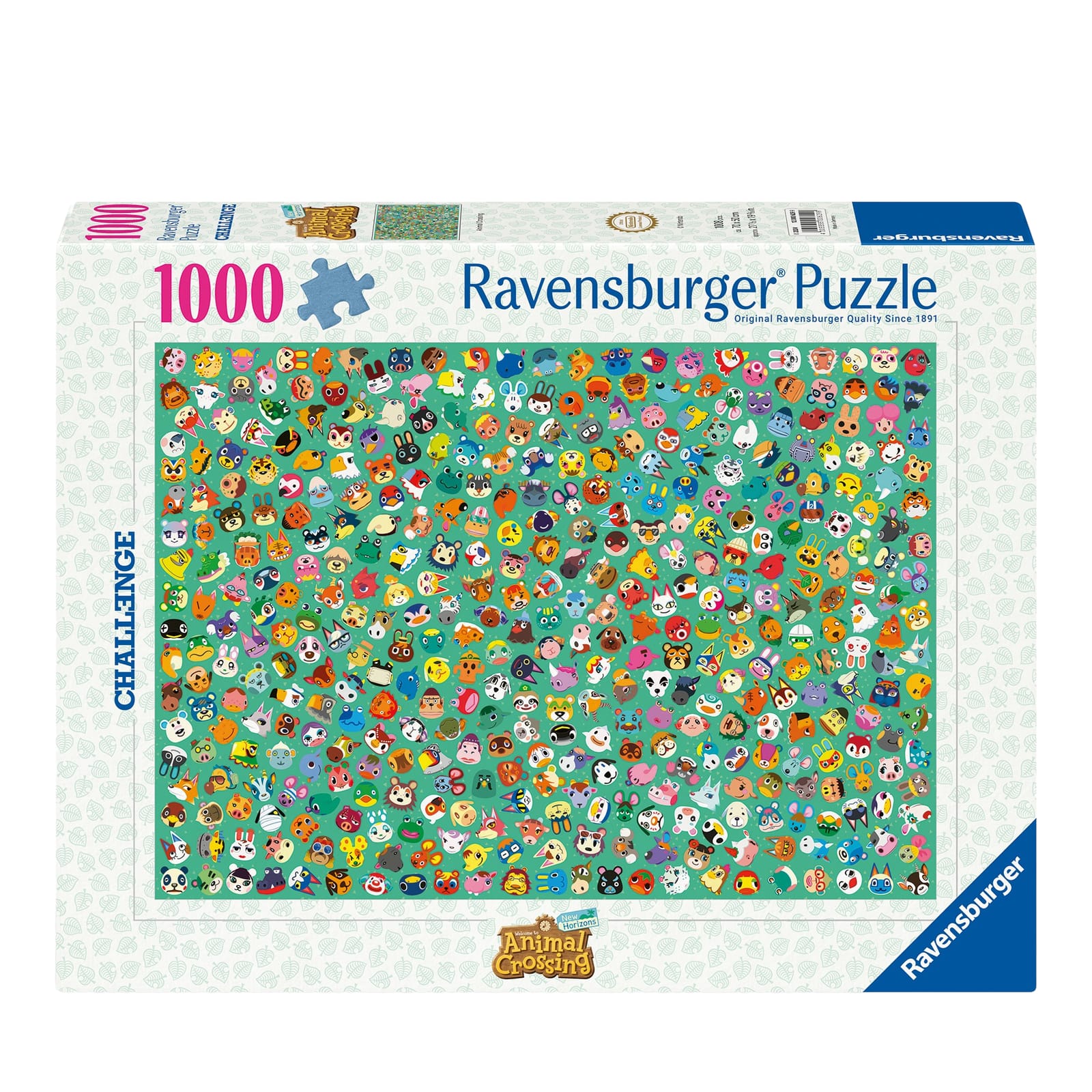 Challenge Animal Crossing - 1000 Piece Puzzle