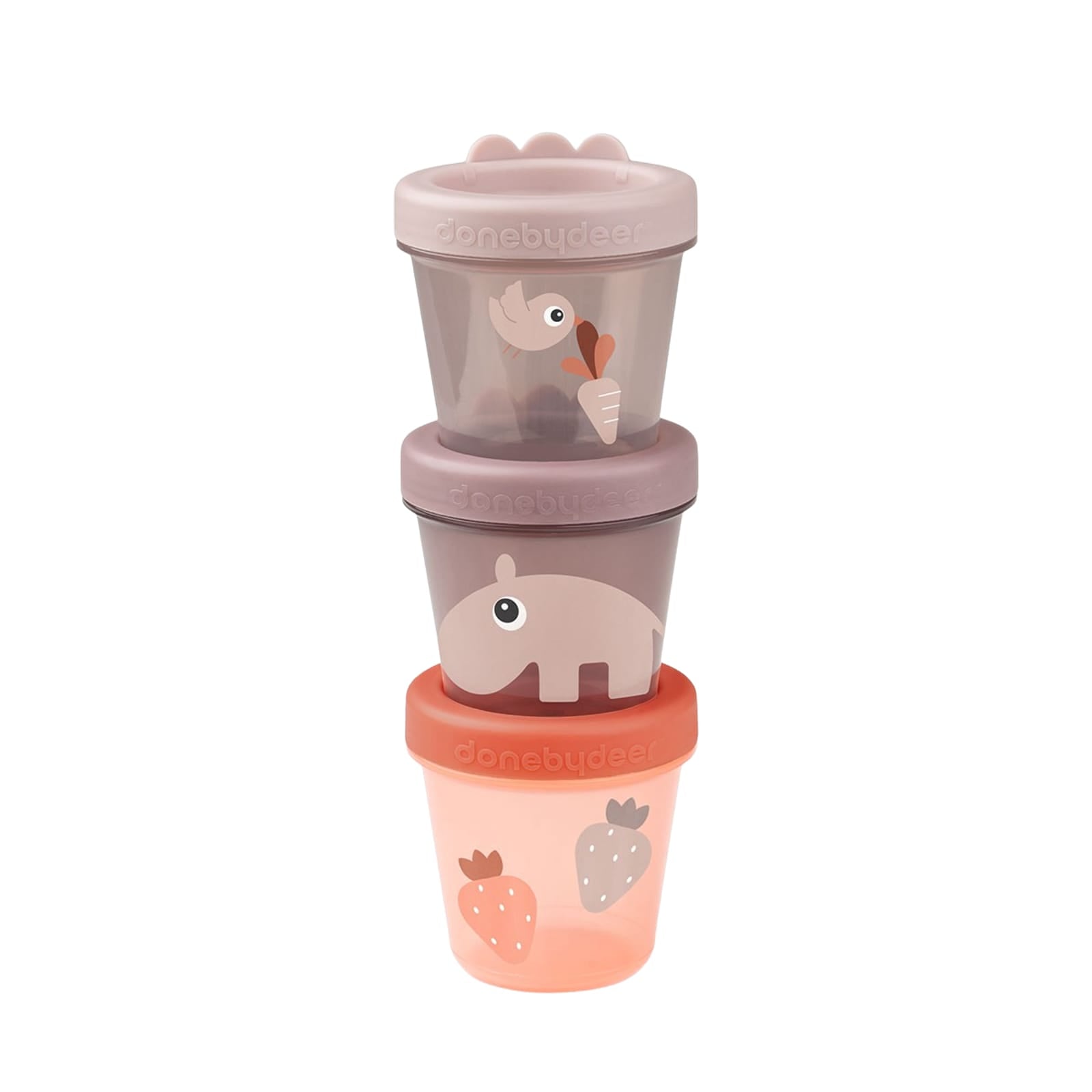 Baby Food Container 3 Pack - Ozzo Powder