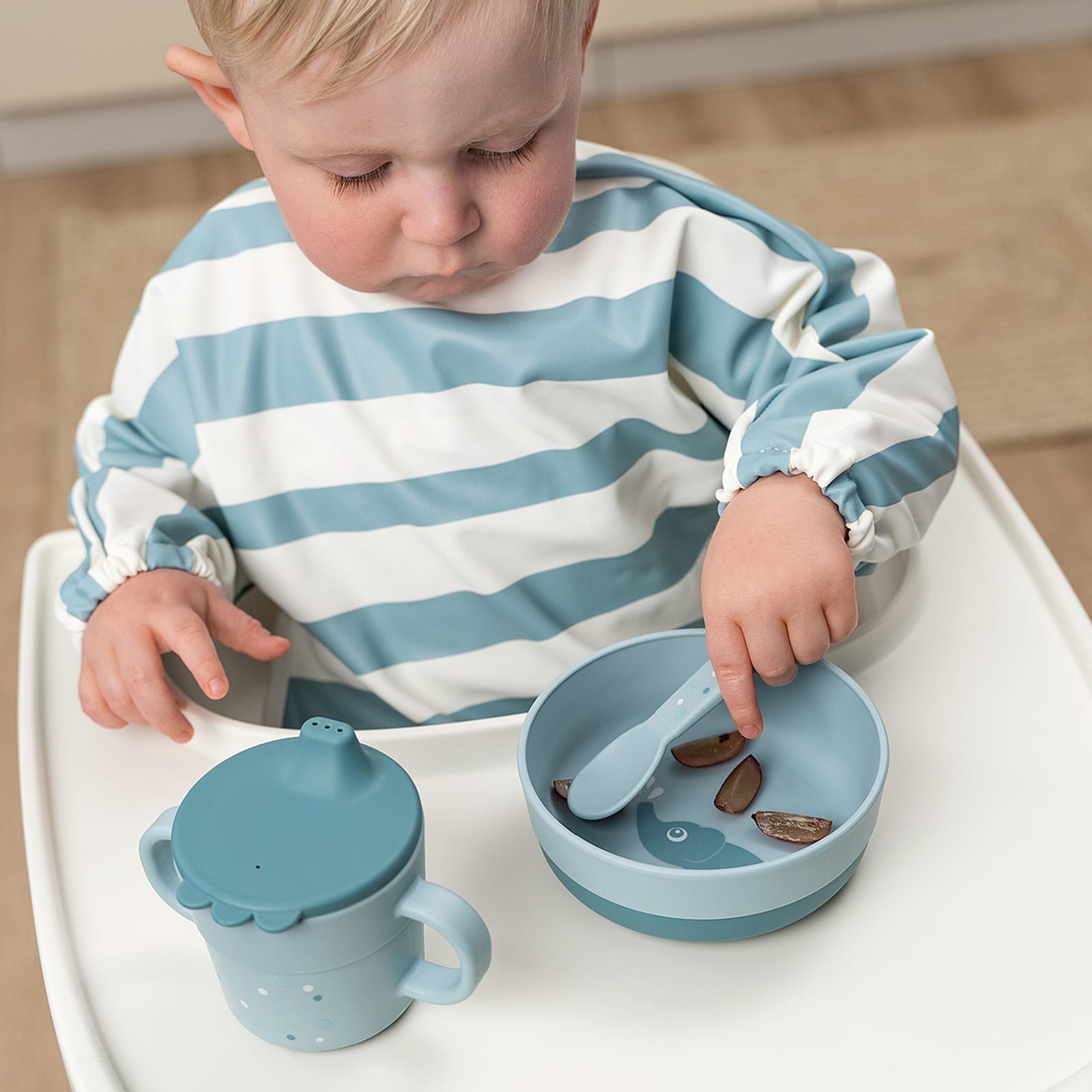 Cutlery Set - Happy Dots Blue