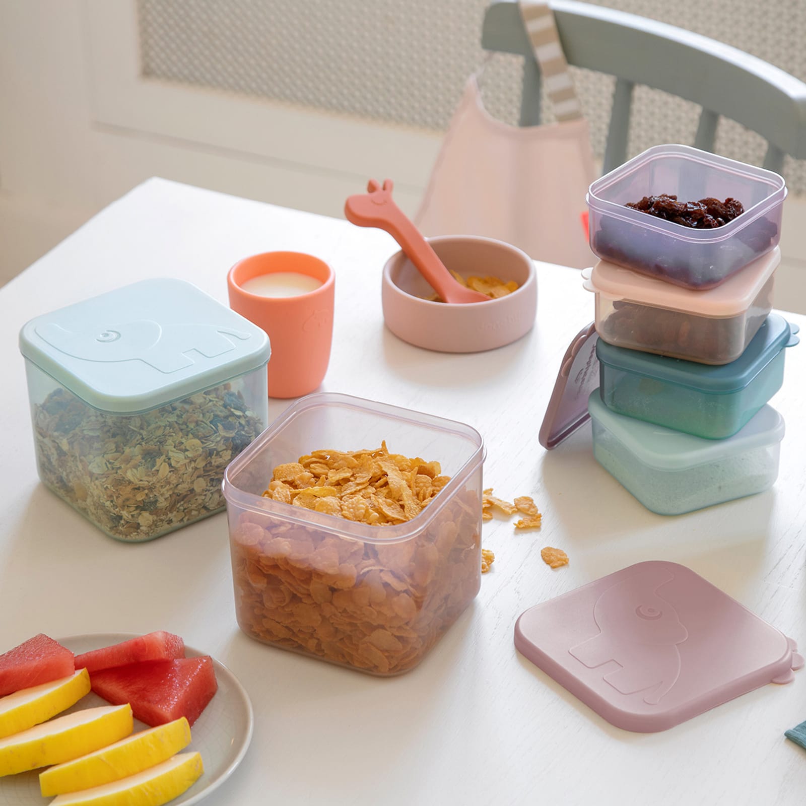 Food Storage Container Set - Elphee Blue