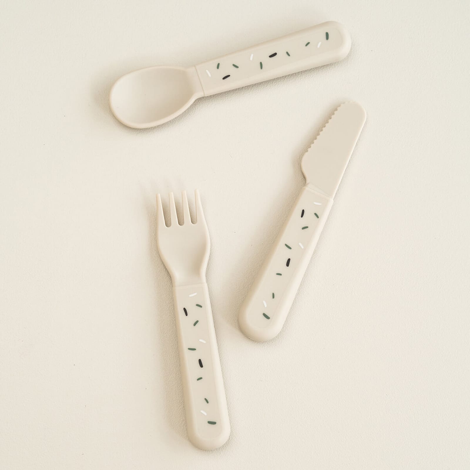 Cutlery Set - Confetti Sand