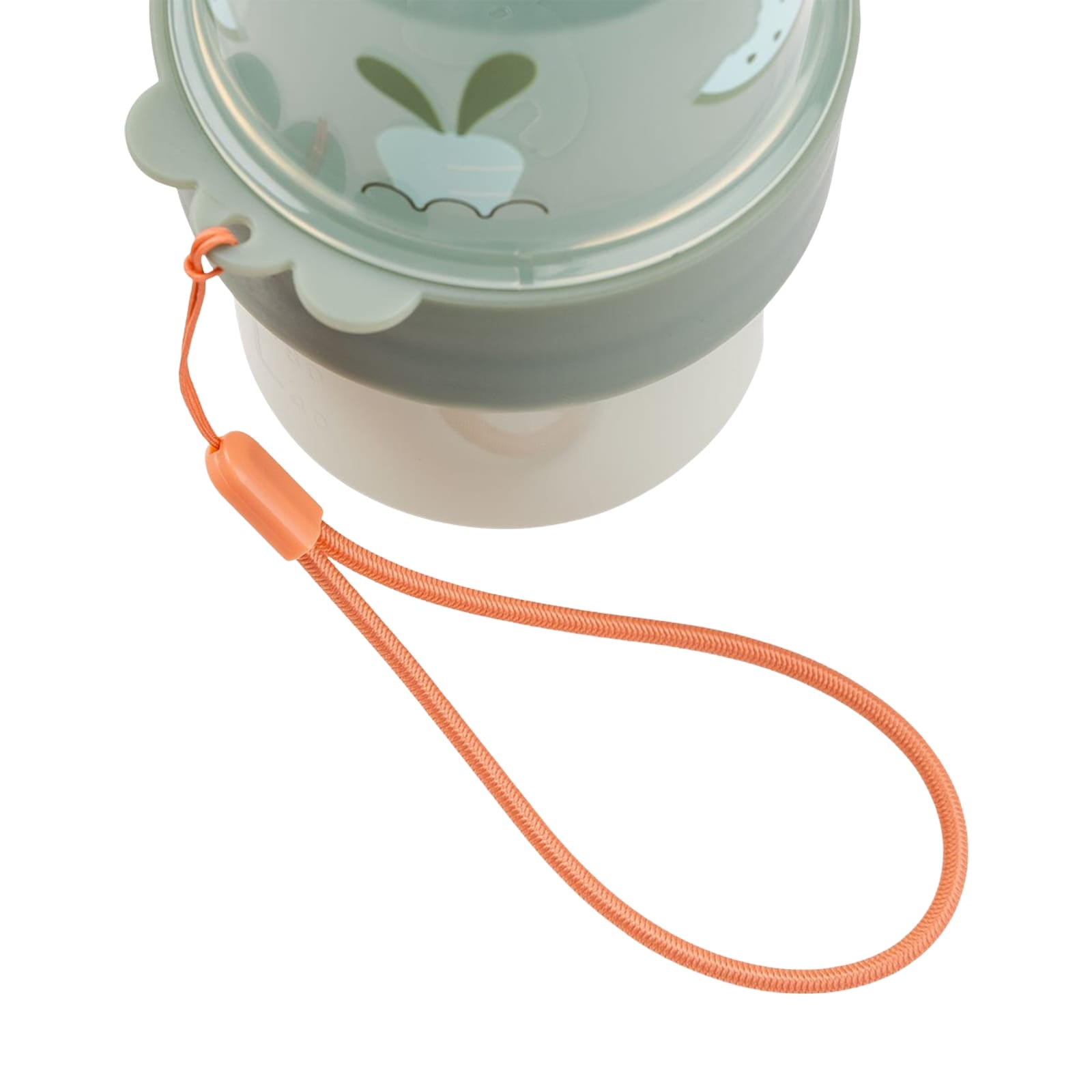 2 Way Small Snack Container - Birdee Green