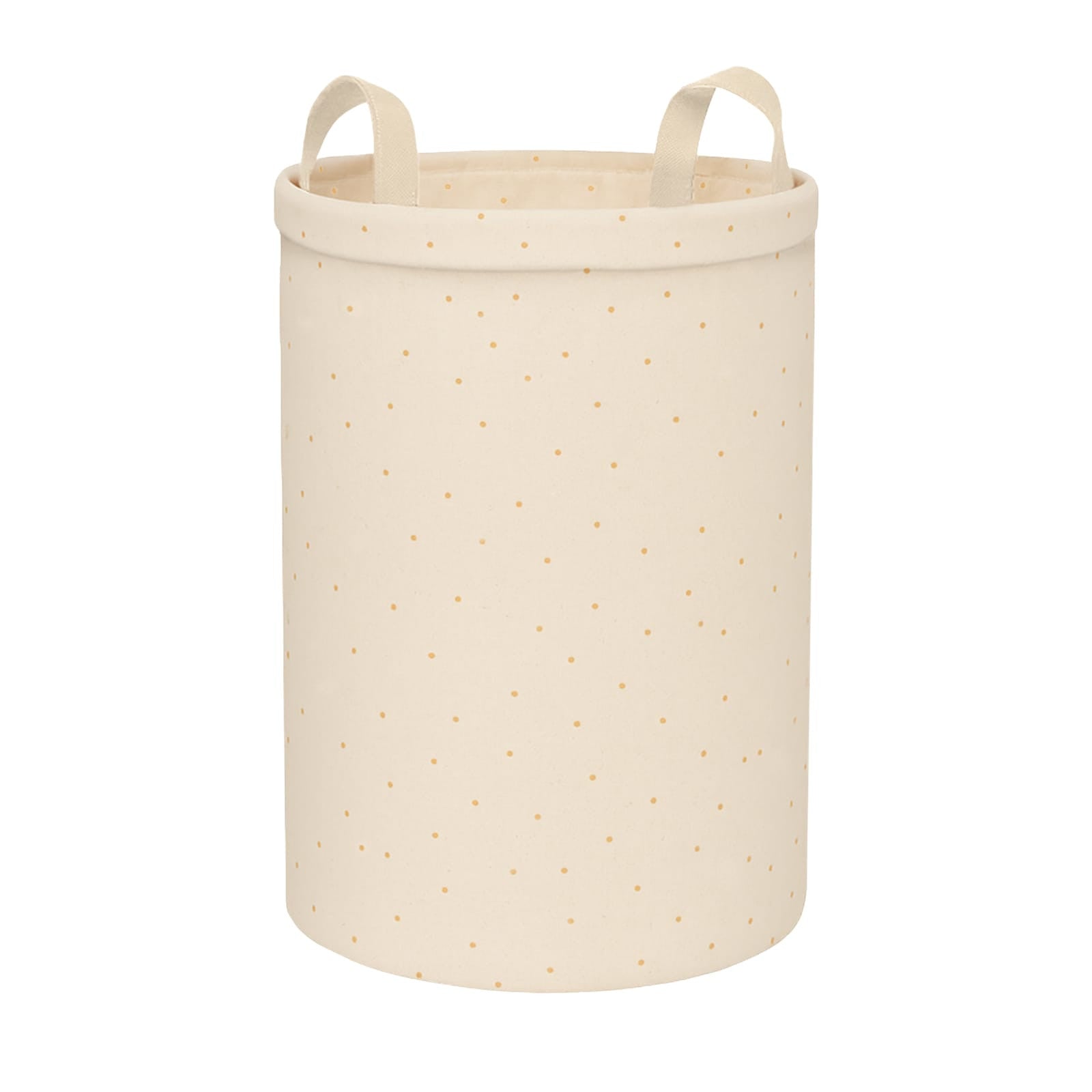 Large Storage Basket Playground - Natural Honey Sweet Dots