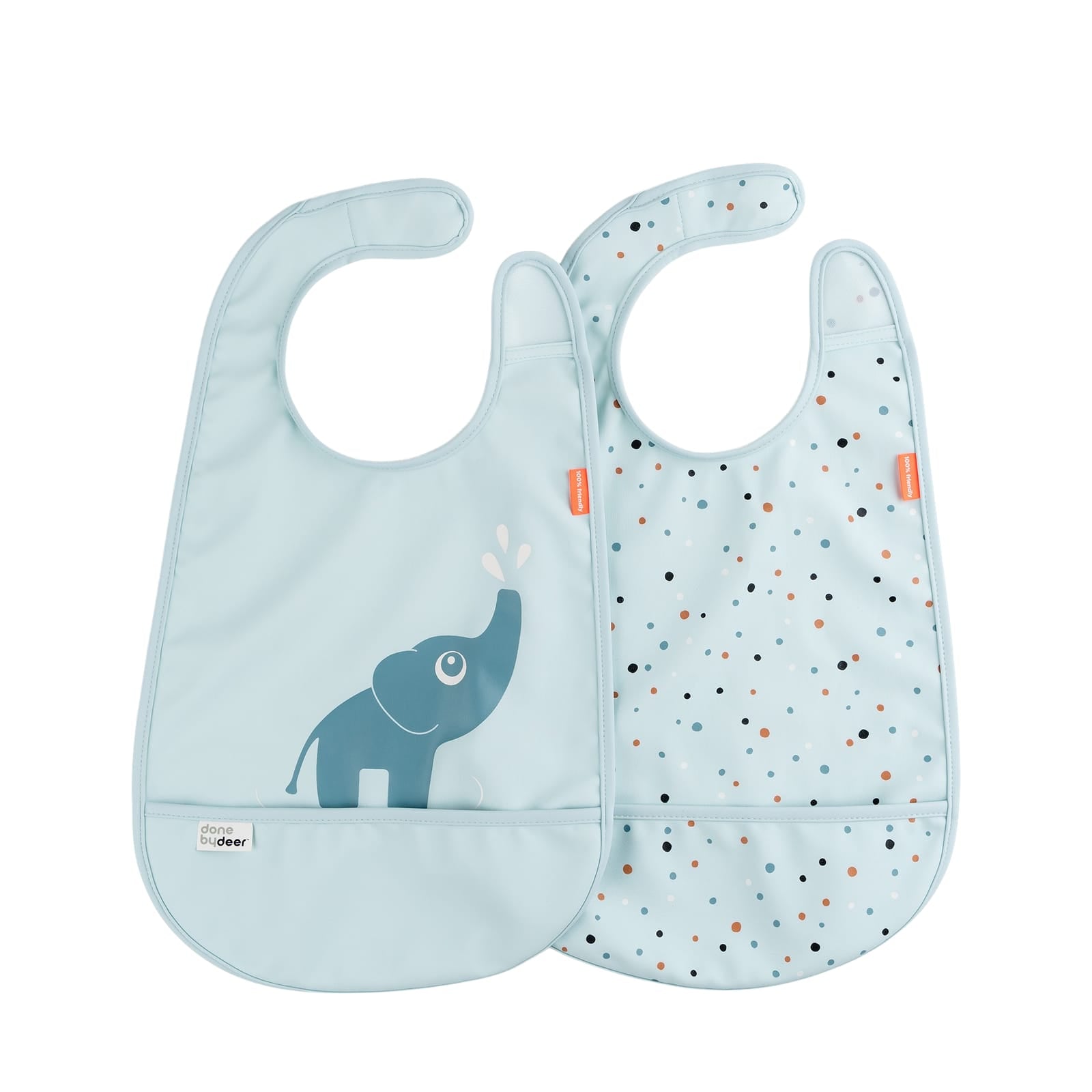 Bib 2 Pack - Elphee Blue