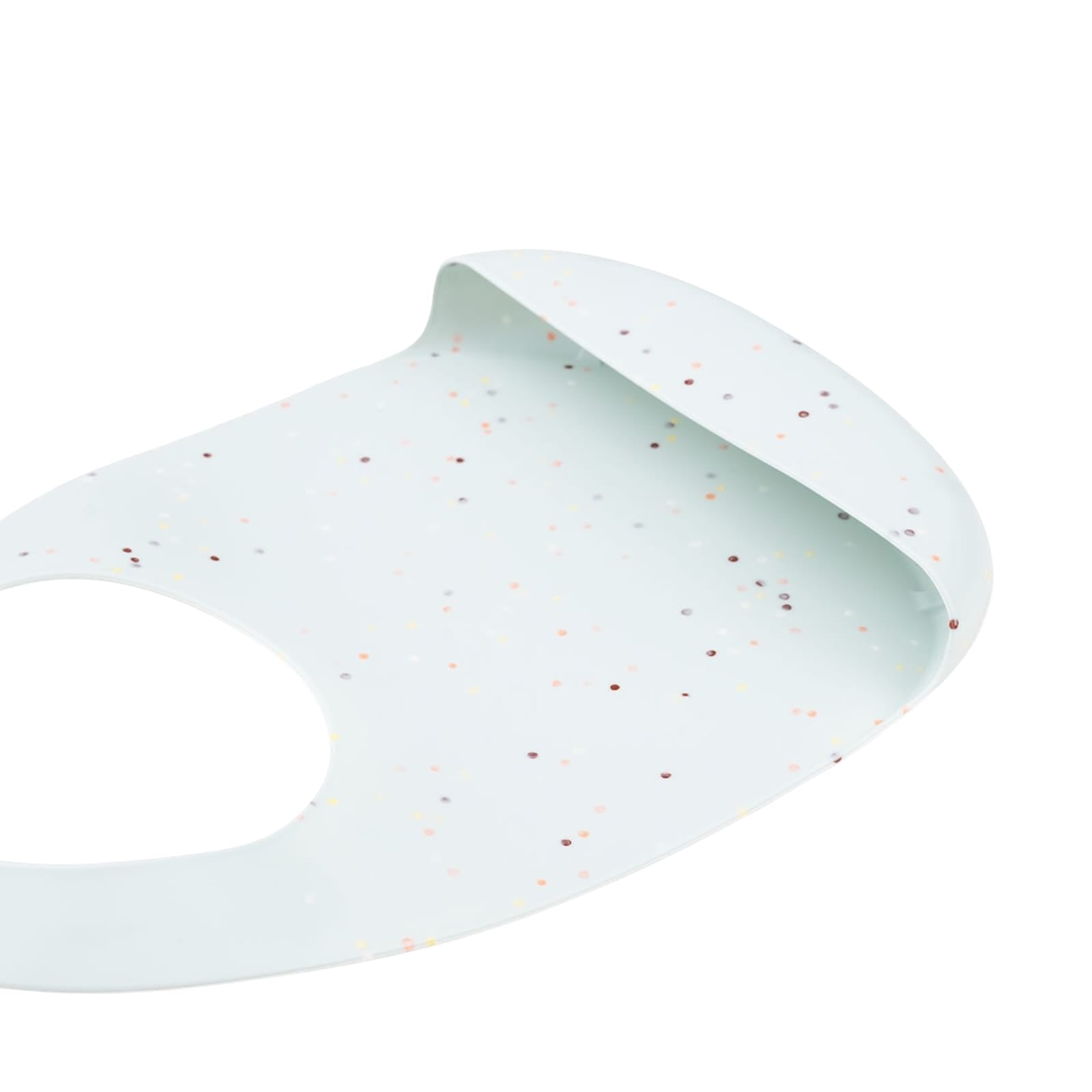 Silicone Bib - Confetti Blue