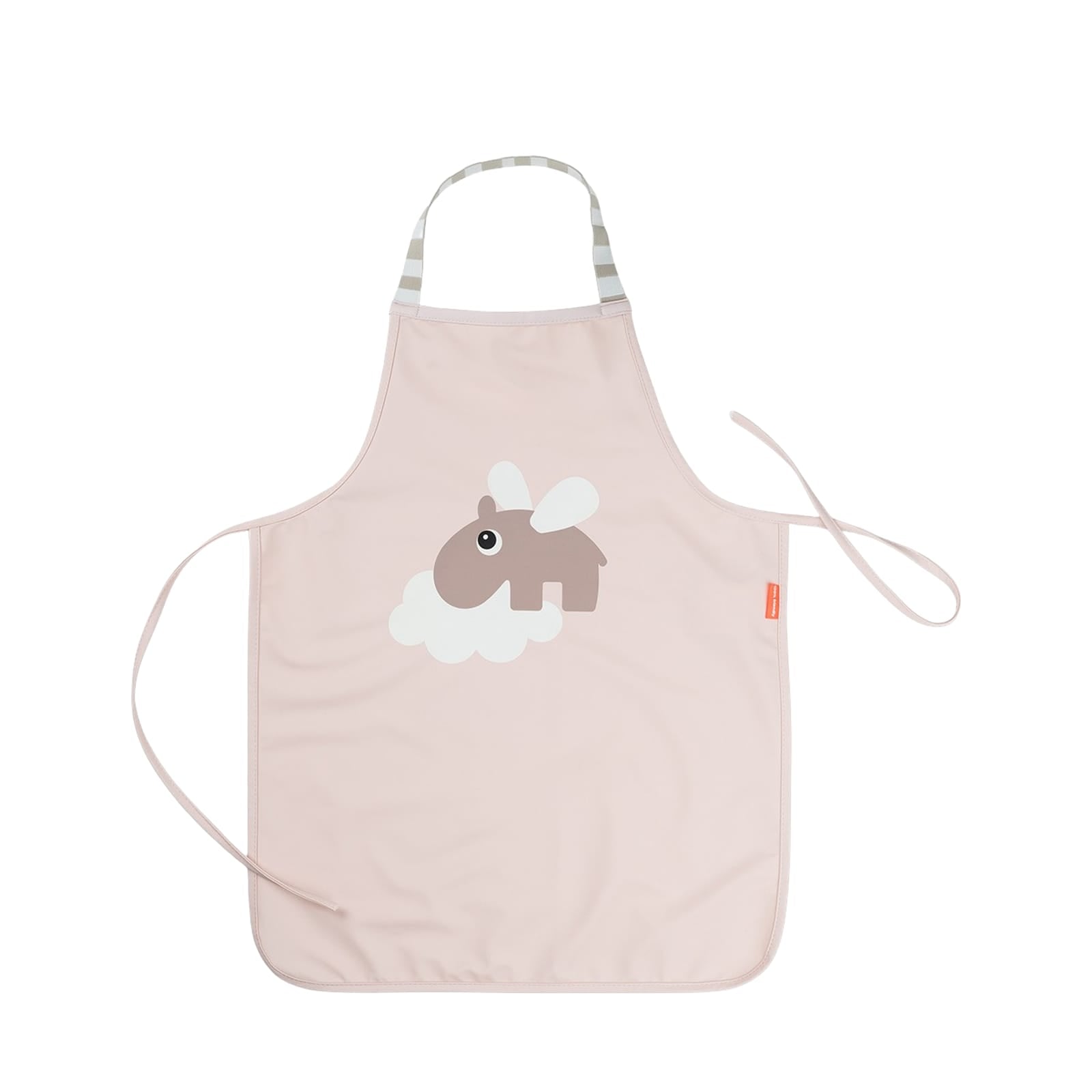 Waterproof Kids Apron - Happy Clouds Powder