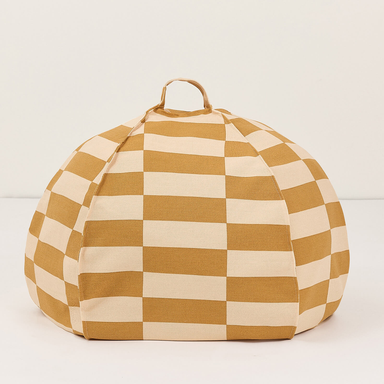 Round Beanbag Vibes - Mustard and Sand Tiles
