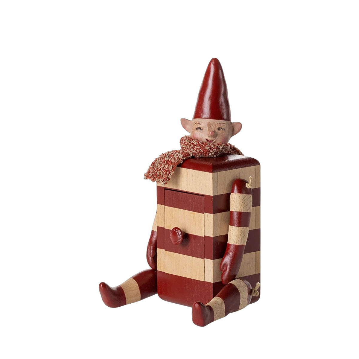 Elf With Drawer - Red