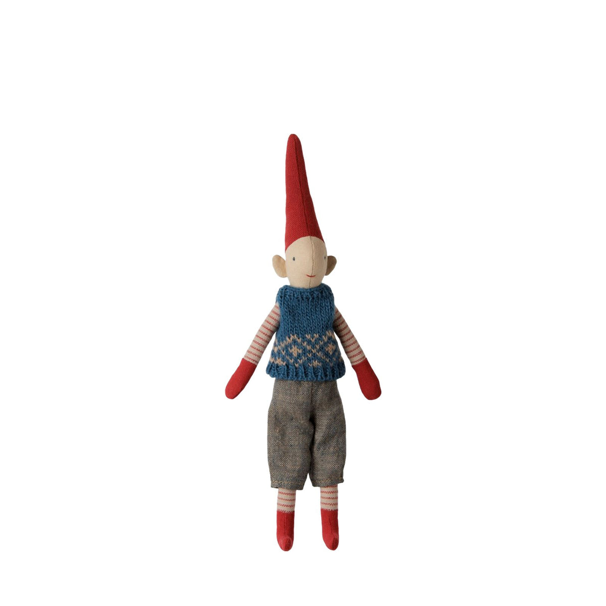 Pixy - Size 1 - Boy - Blue Knitted Vest