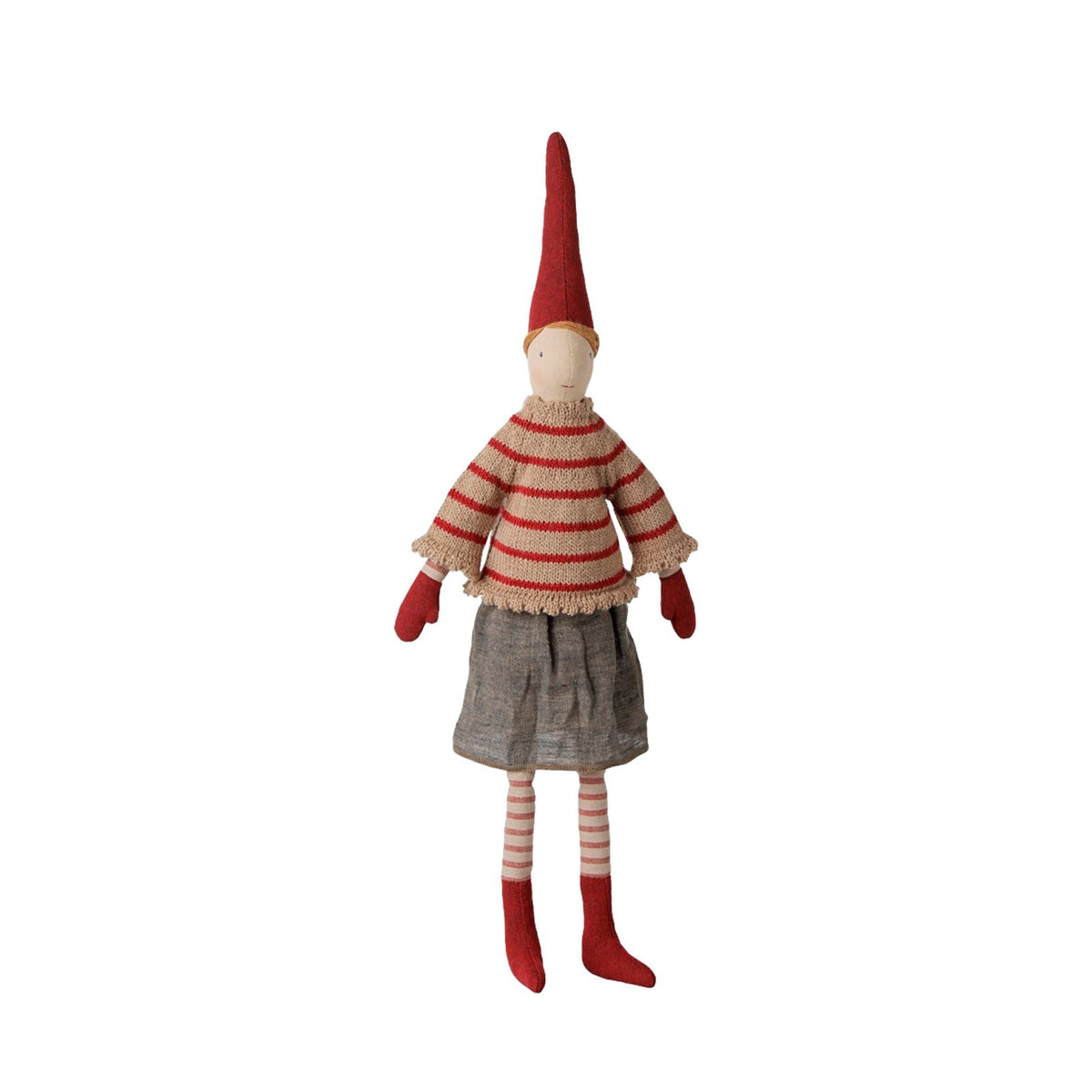 Pixy - Size 3 - Girl - Striped Knitted Sweater