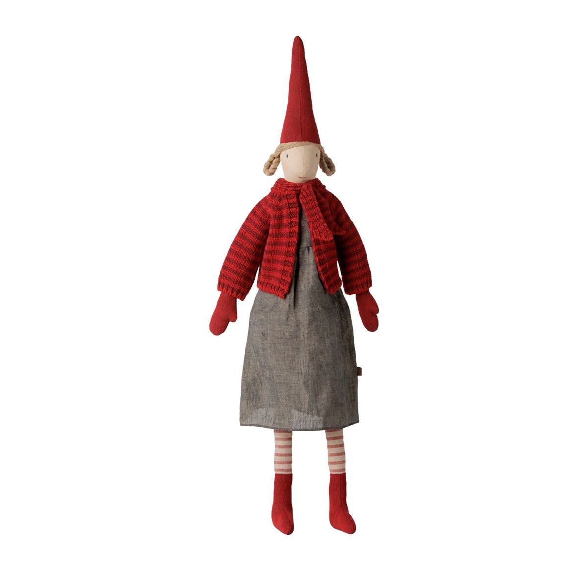Pixy - Size 4 - Girl - Striped Knitted Cardigan