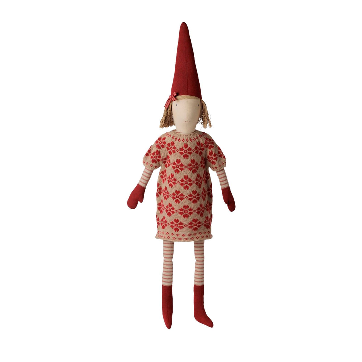 Pixy - Size 5 - Girl - Knitted Flower Dress