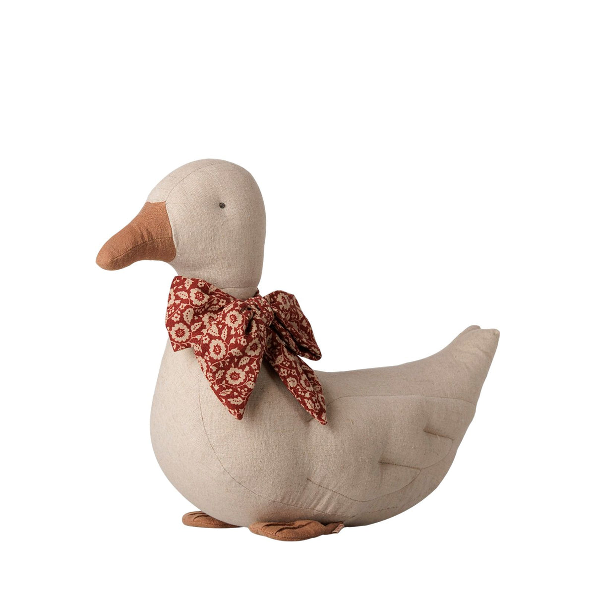 Duck With Bow - Sand