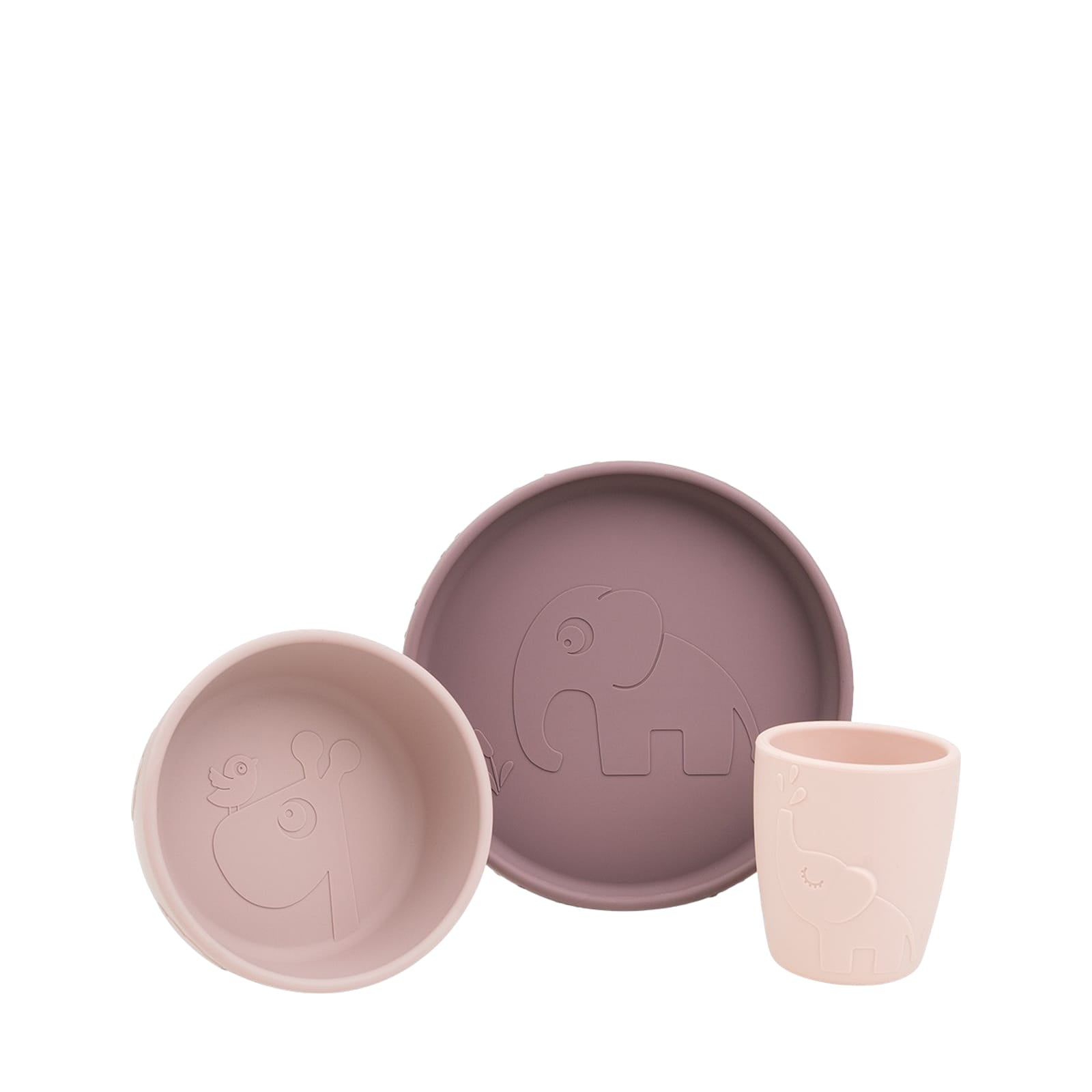 Stick and Stay Dinner Set - Deer Friends Powder