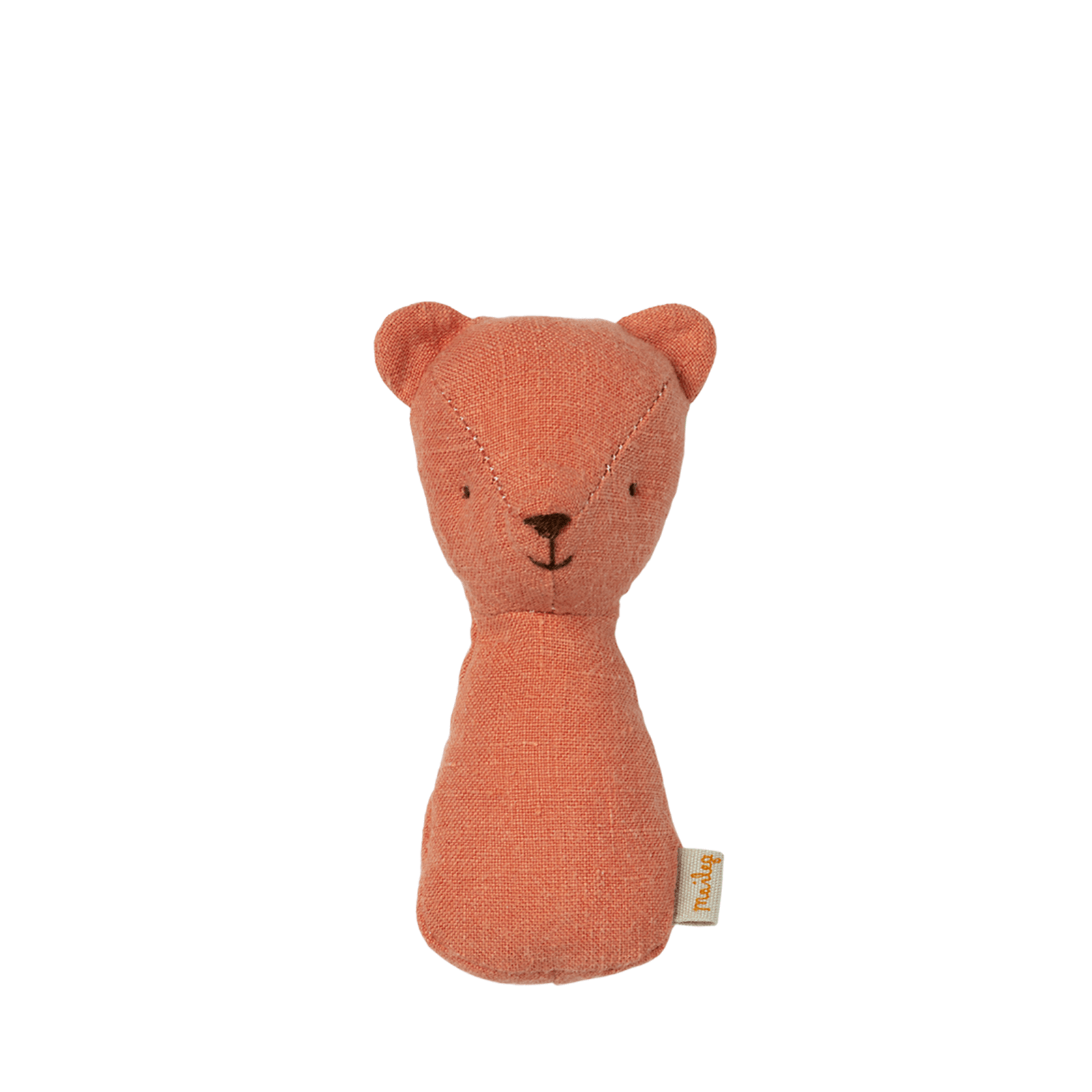 Teddy Rattle - Dusty Coral