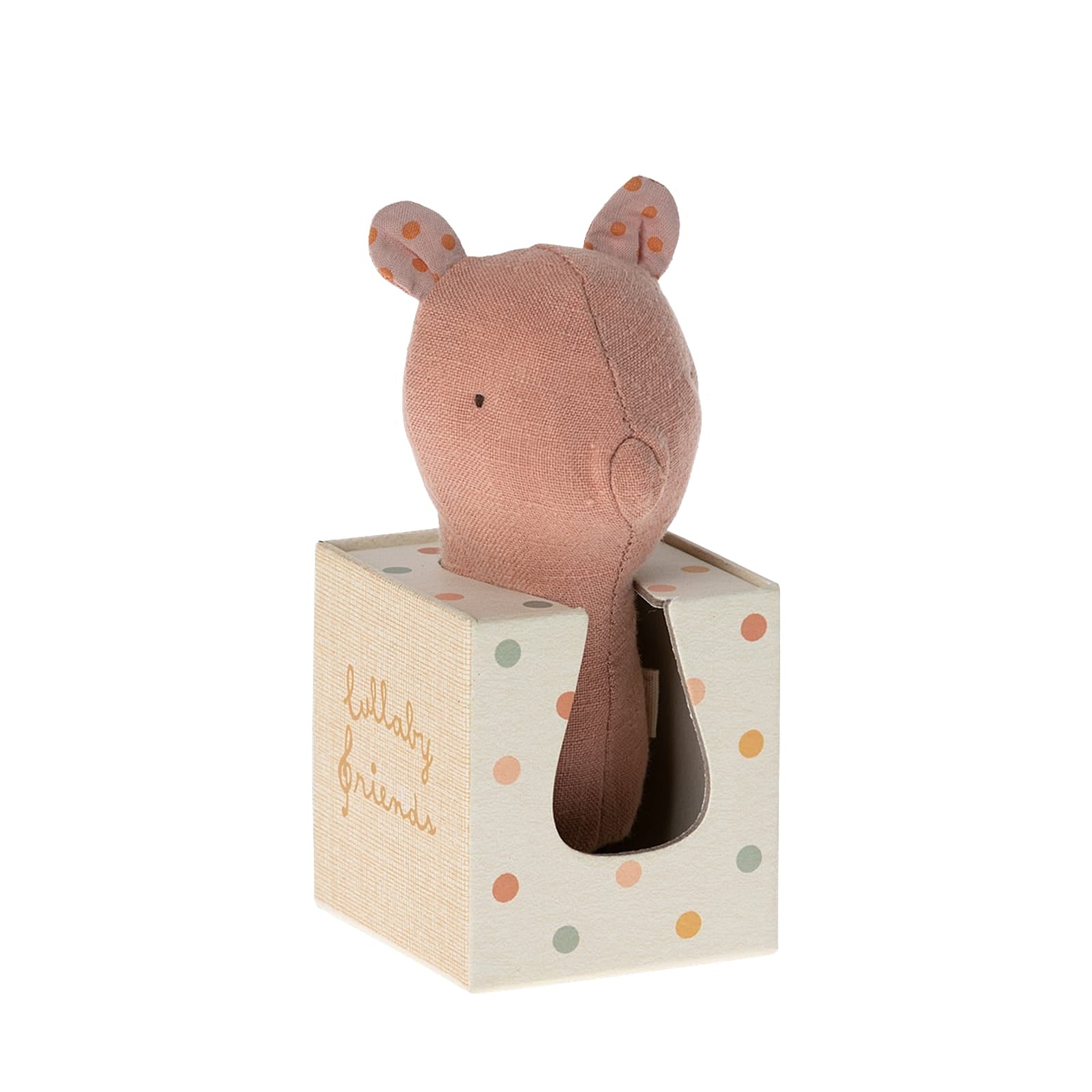 Lullaby Friends Pig Rattle