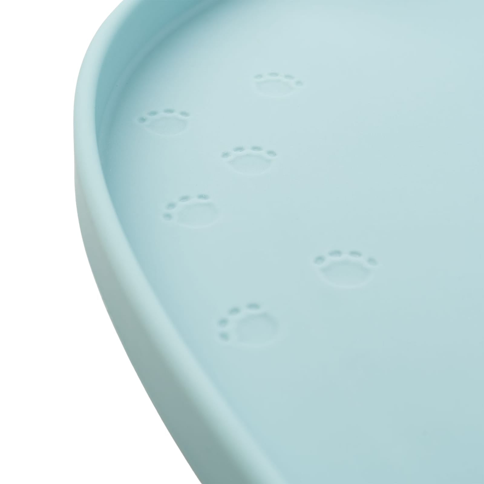 High Edge Silicone Placemat - Elphee Blue