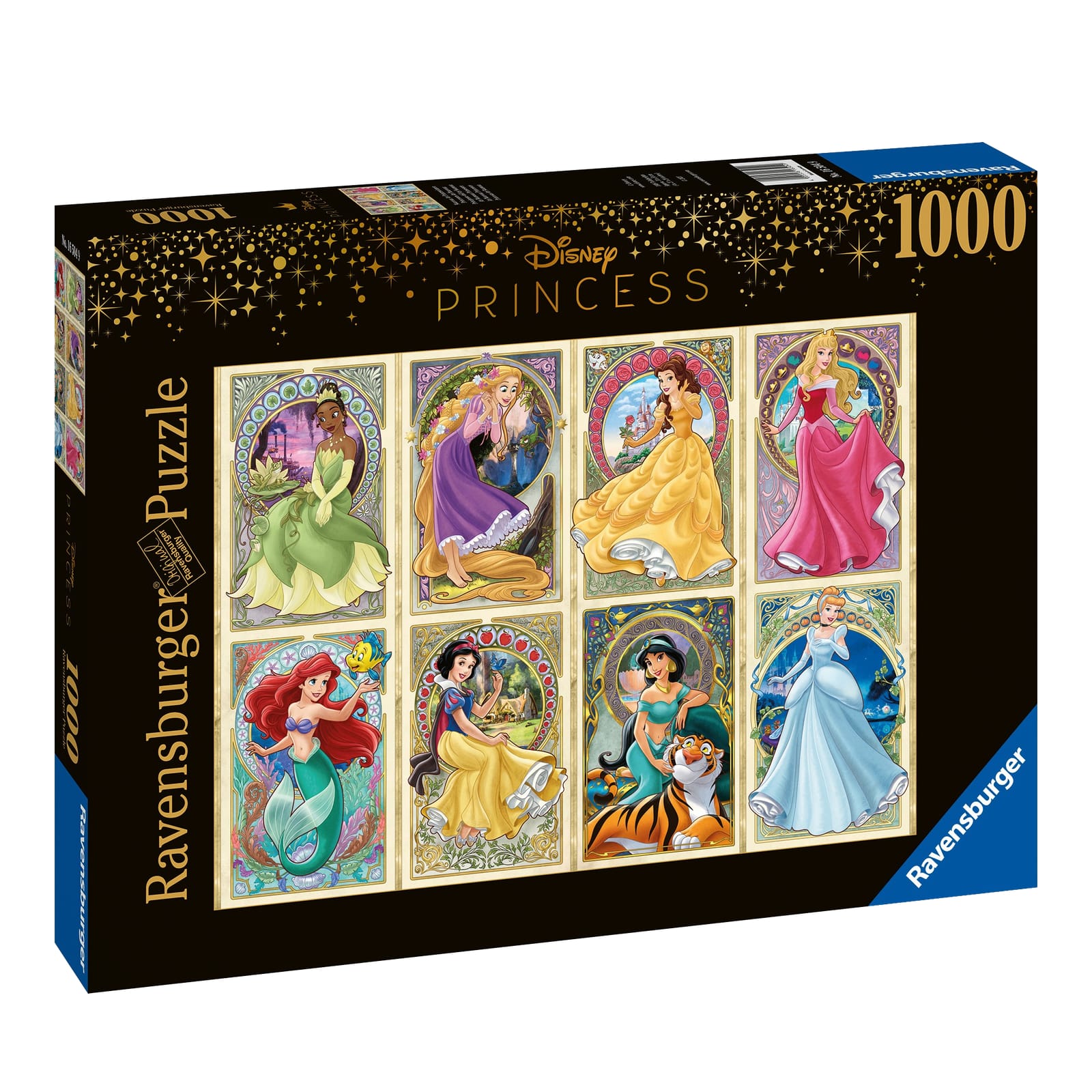 Disney Princesses - Art Nouveau - 1000 Piece Puzzle