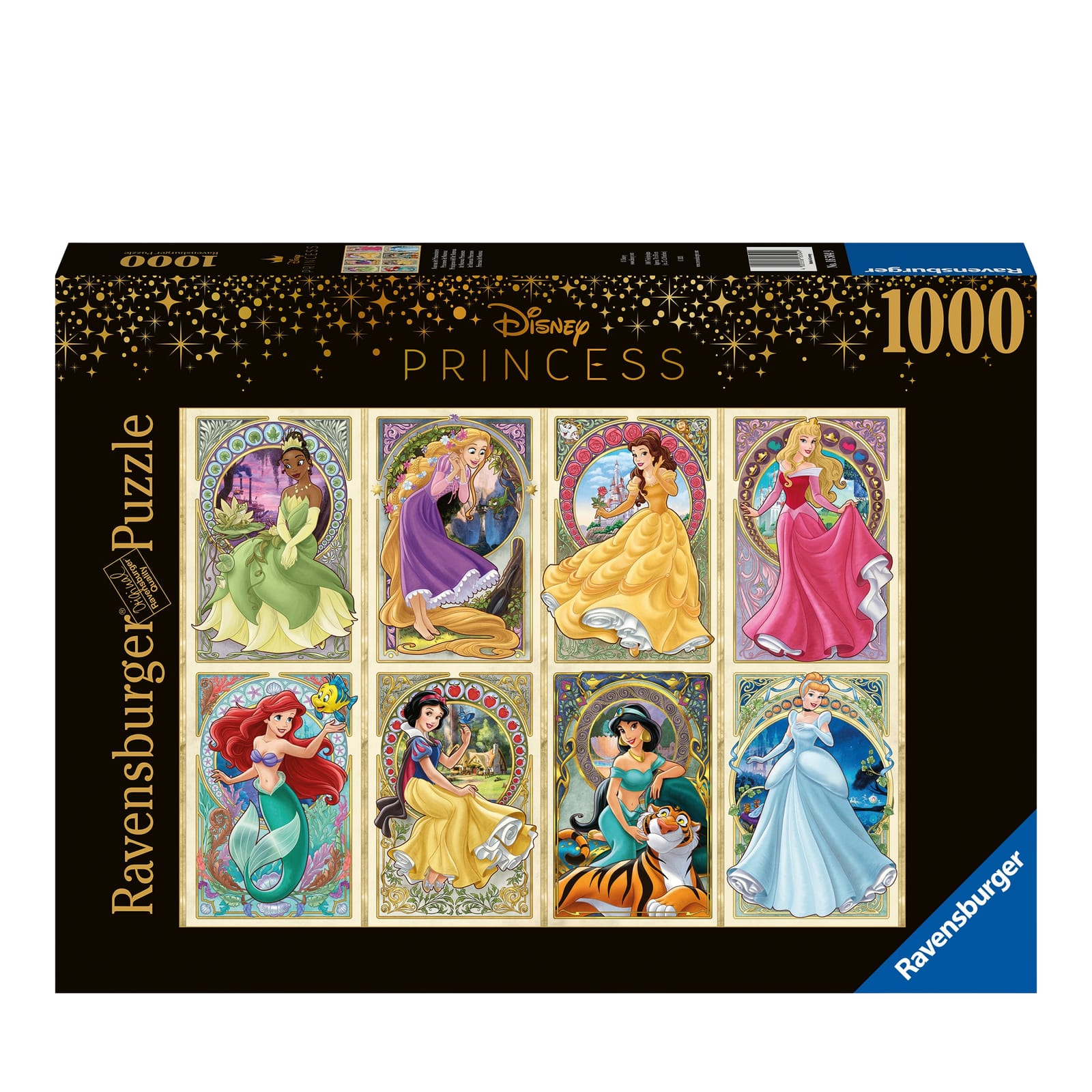 Disney Princesses - Art Nouveau - 1000 Piece Puzzle