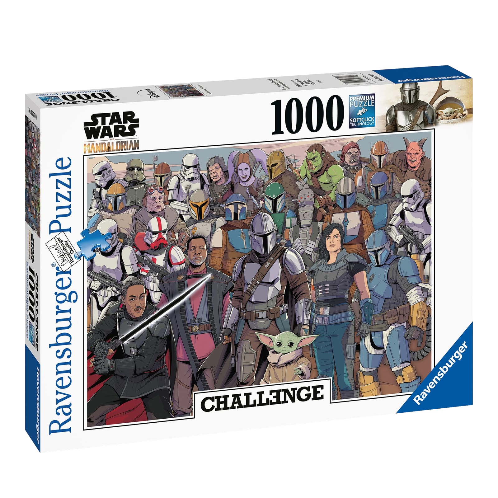 Challenge Star Wars The Mandalorian - 1000 Piece Puzzle