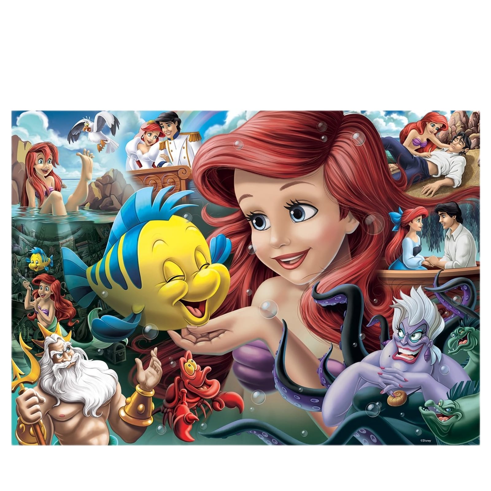 Disney Princess Heroines No.3 The Little Mermaid - 1000 Piece Puzzle