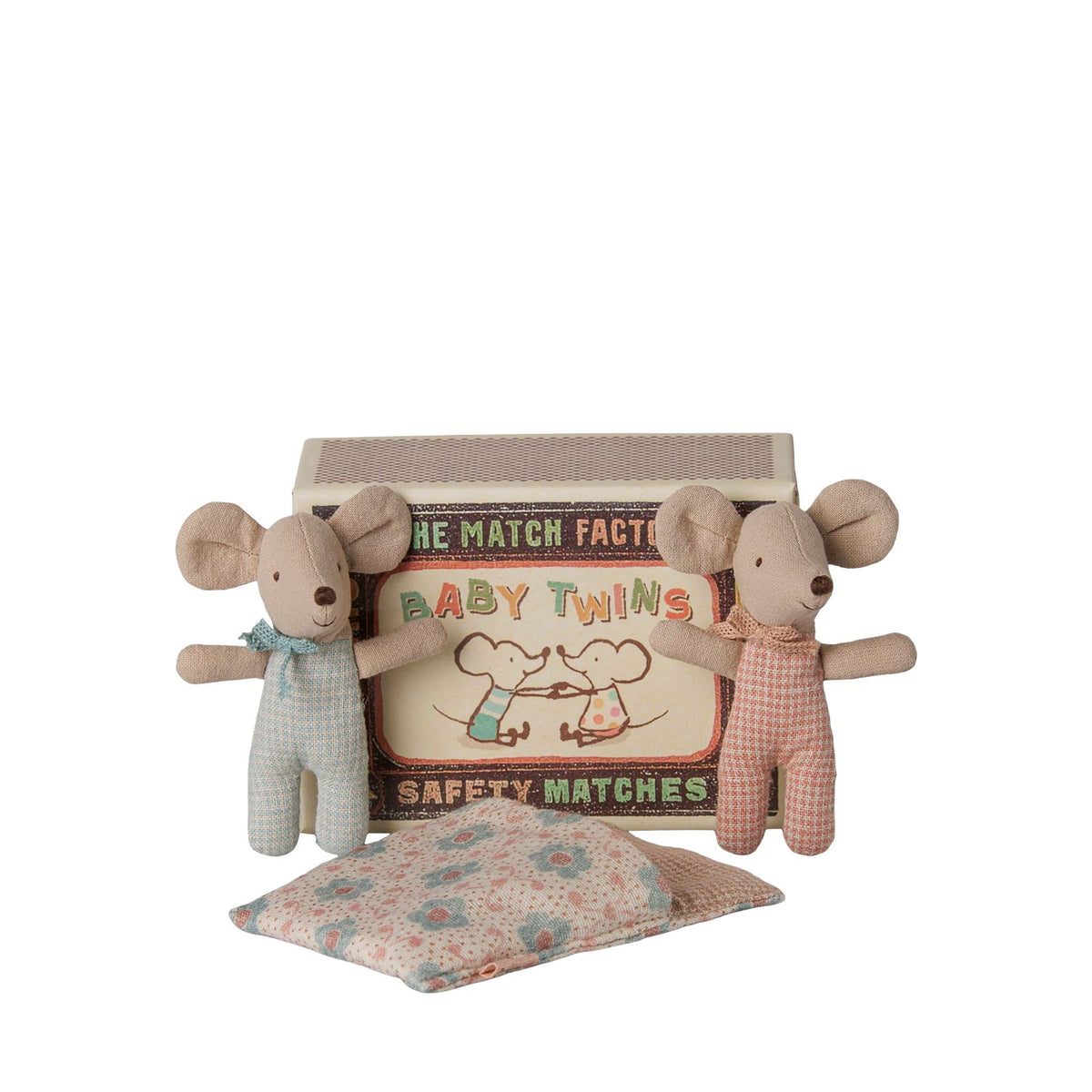 Twins - Baby Mice In Matchbox - Checker