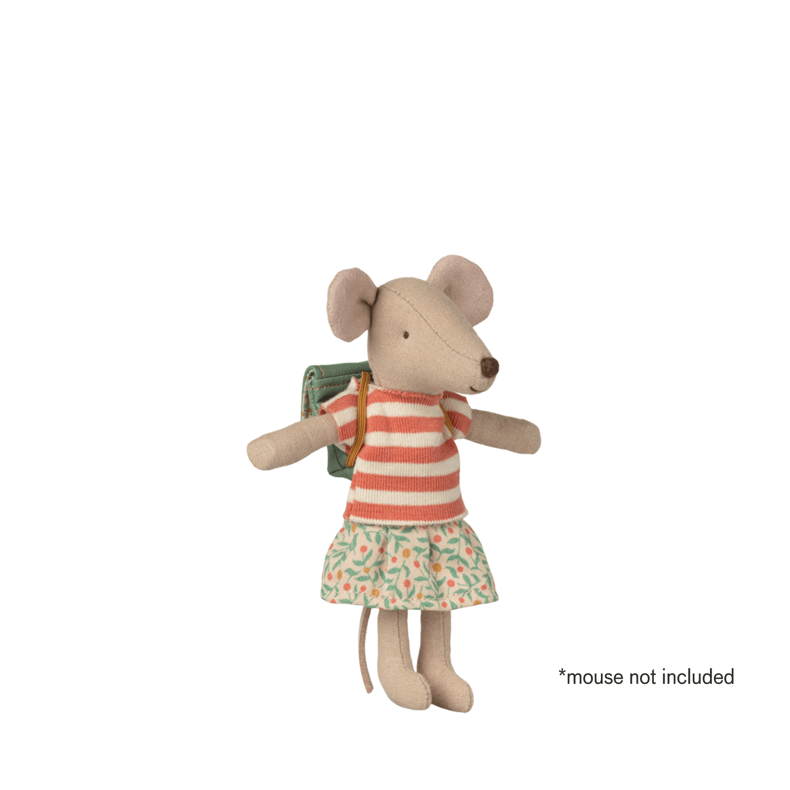 Clothes and Bag - Big Sister Mouse - Green
