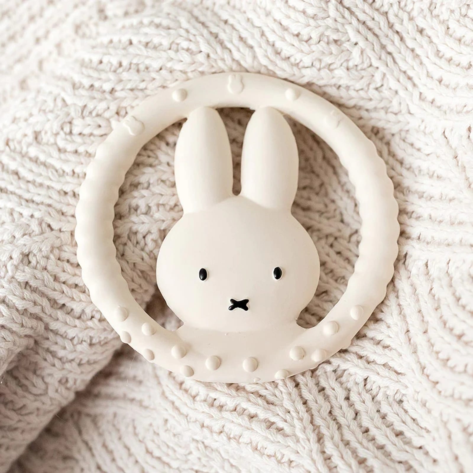 Miffy Teething Ring Round