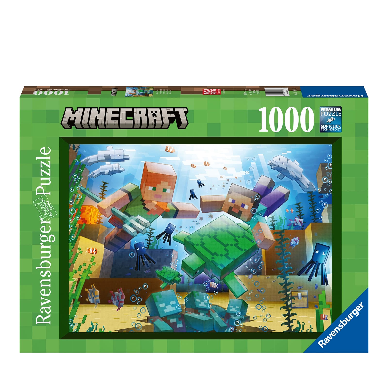 Minecraft Mosaic - 1000 Piece Puzzle