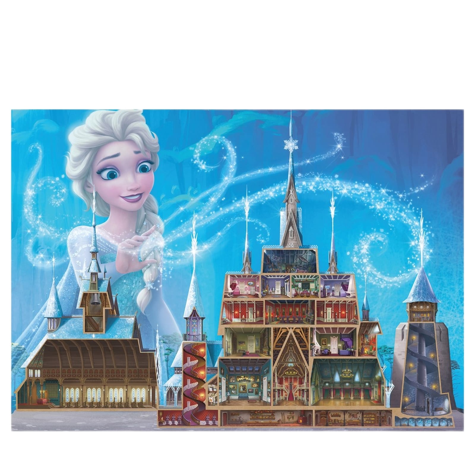 Disney Castle Elsa - 1000 Piece Puzzle