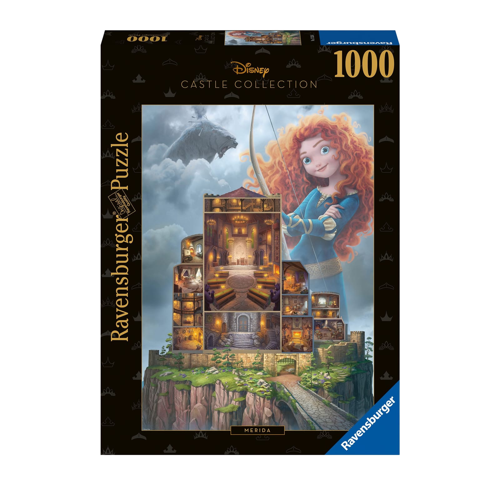 Disney Merida Castle - 1000 Piece Puzzle