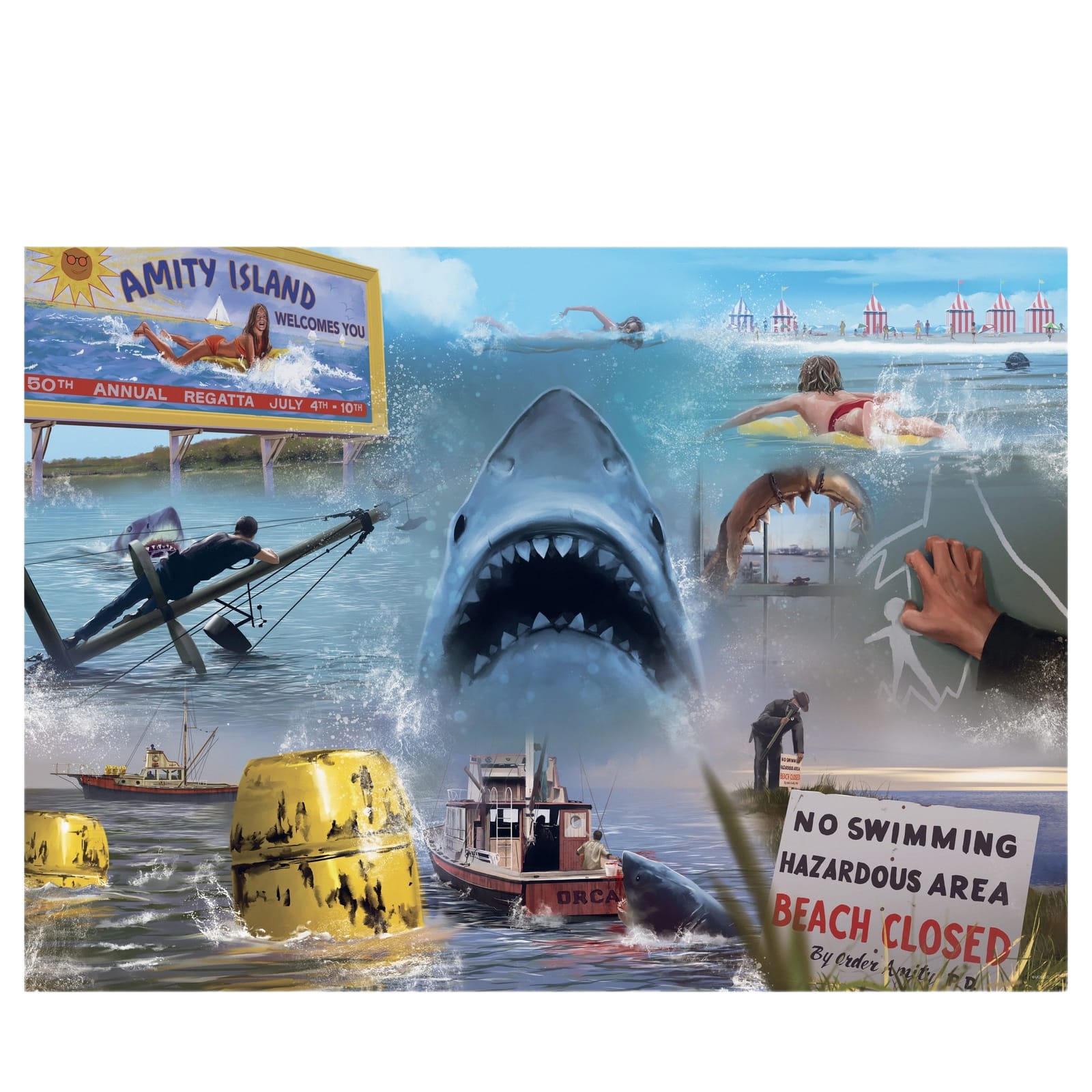 Jaws - 1000 Piece Puzzle