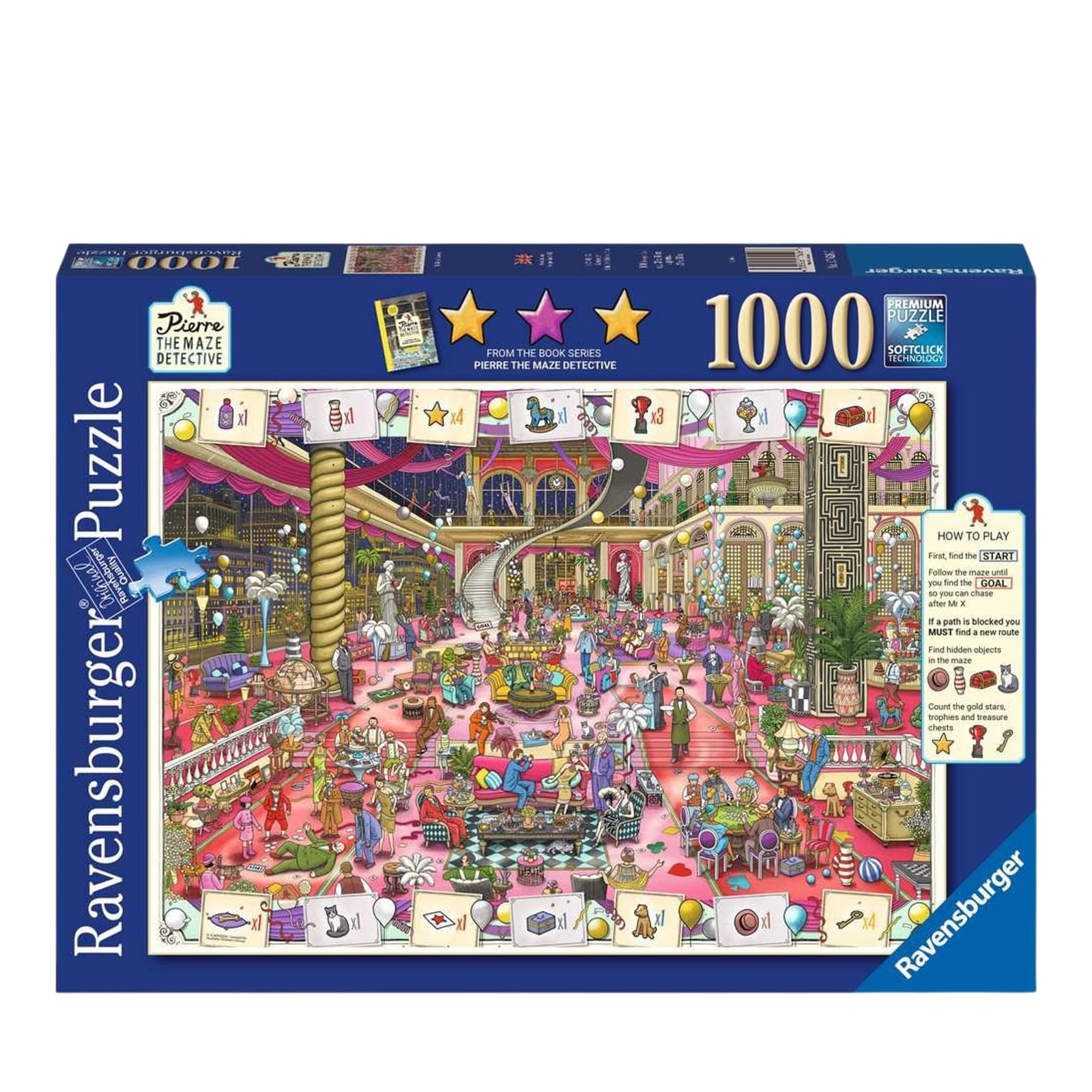 Pierre The Maze Detective - 1000 Piece Puzzle