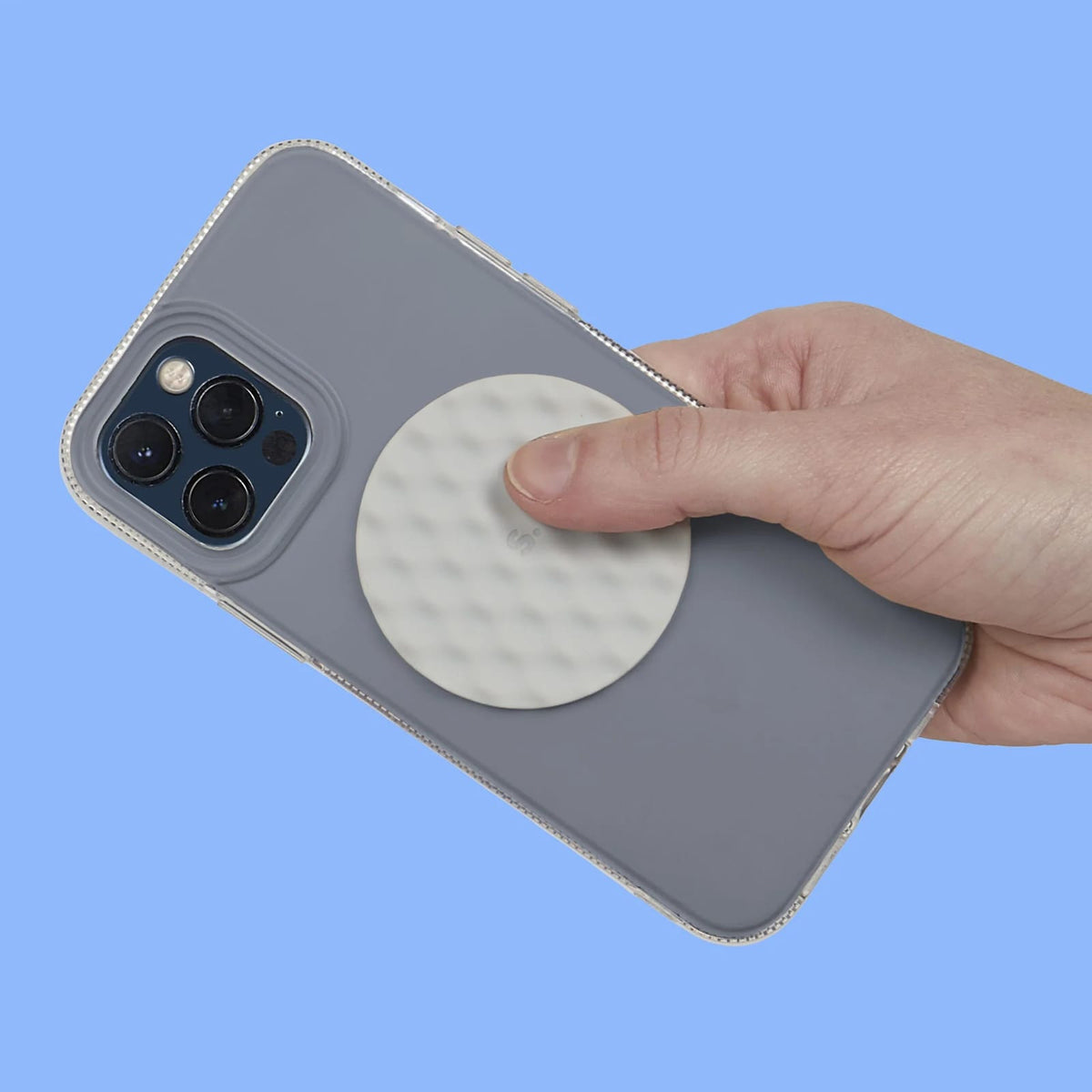 Slabs Silicone Sensory Sticker 3 Pack - Grey