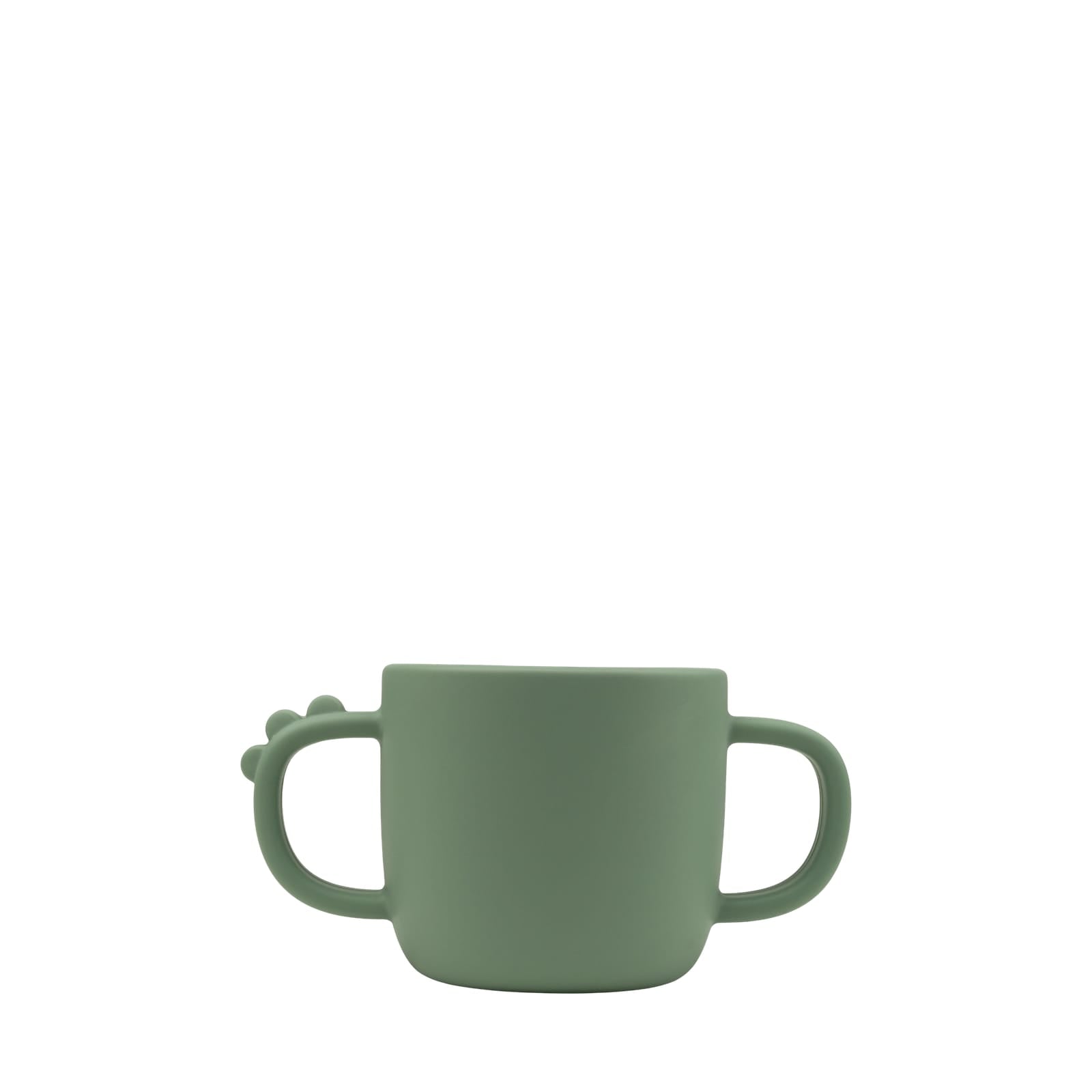 2 Handle Cup - Croco Green