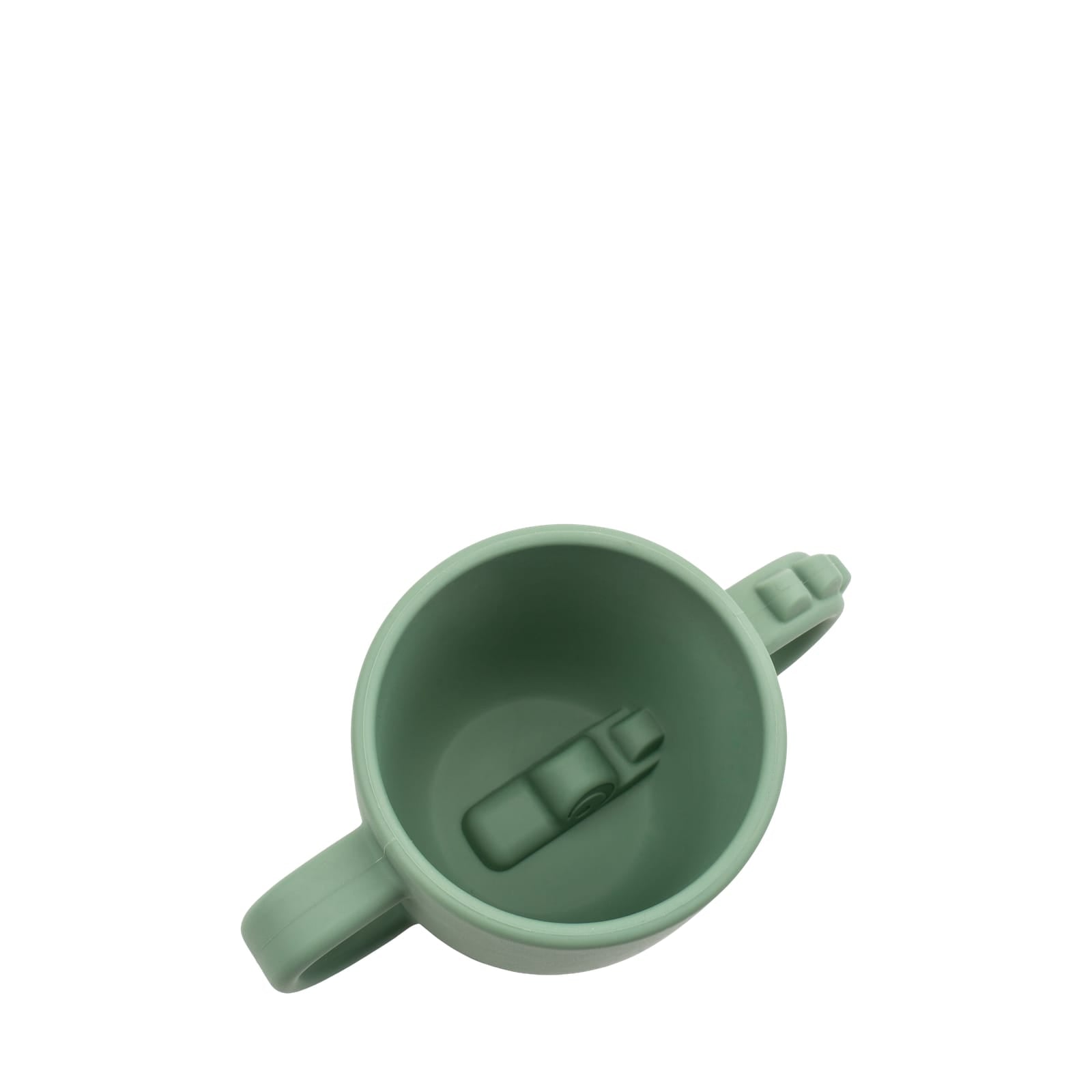 2 Handle Cup - Croco Green