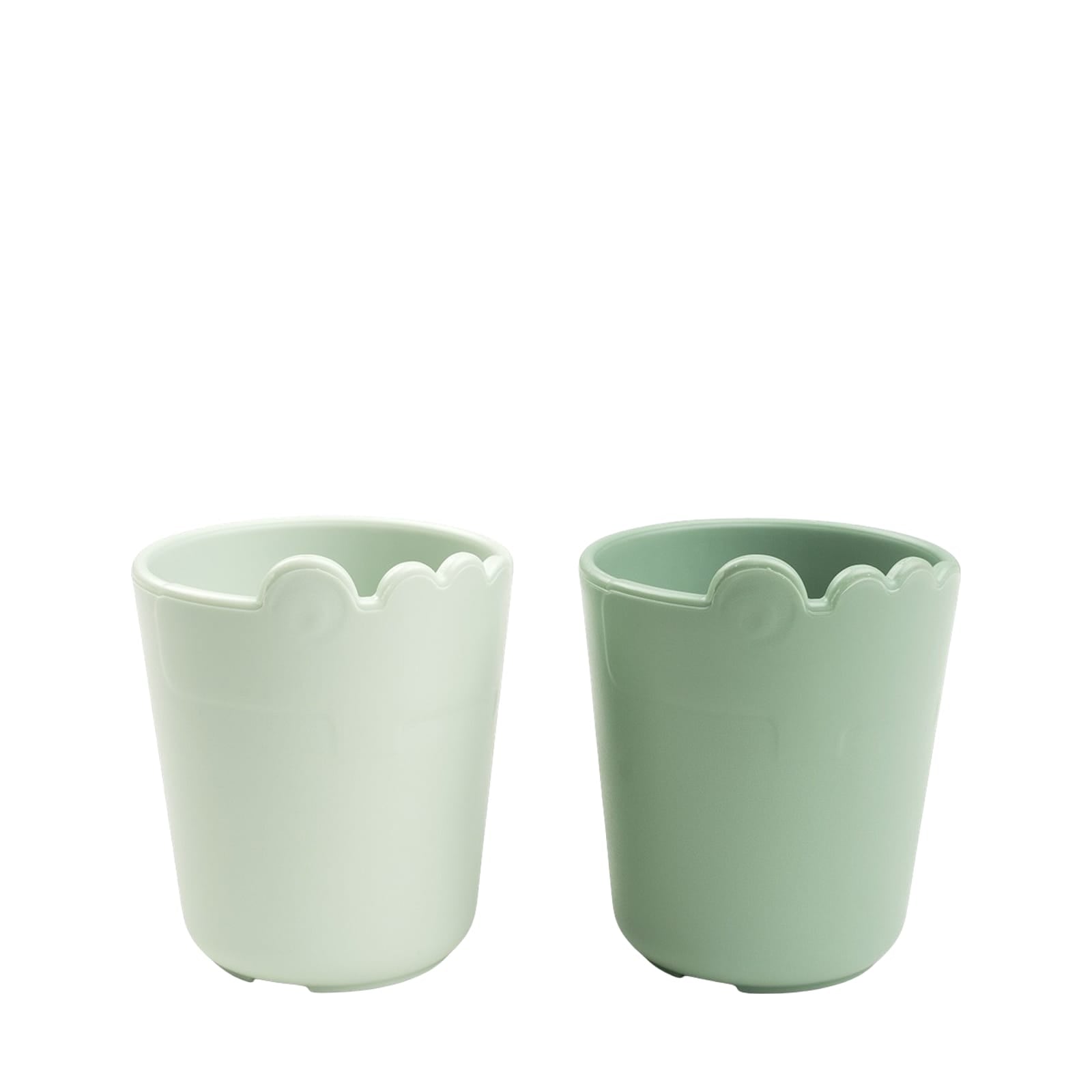 Mini Mugs 2 Pack - Croco Green