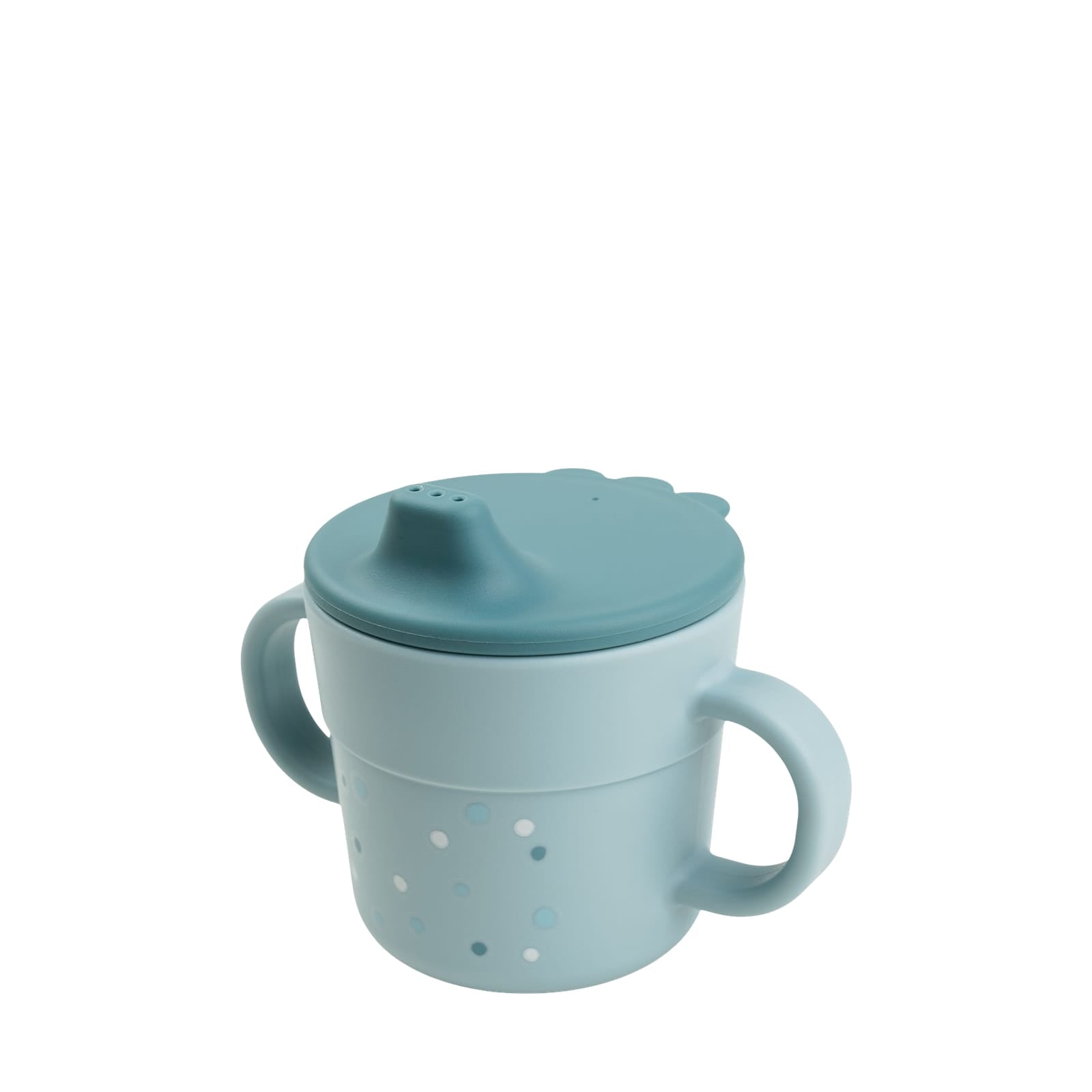 Sippy Cup - Happy Dots Blue