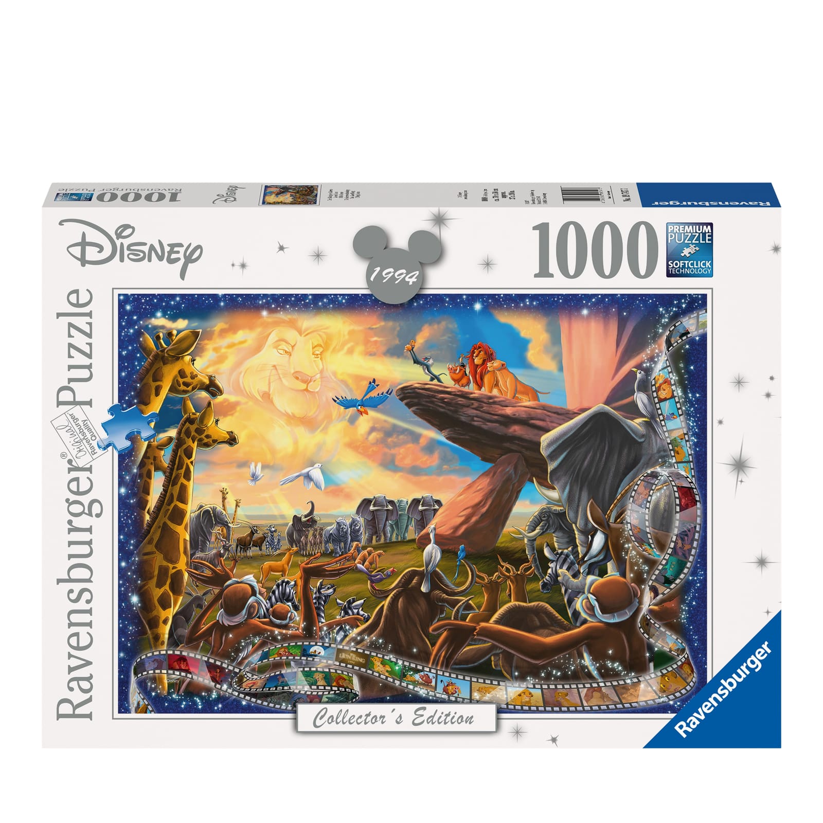 Disney Collectors Edition Lion King - 1000 Piece Puzzle