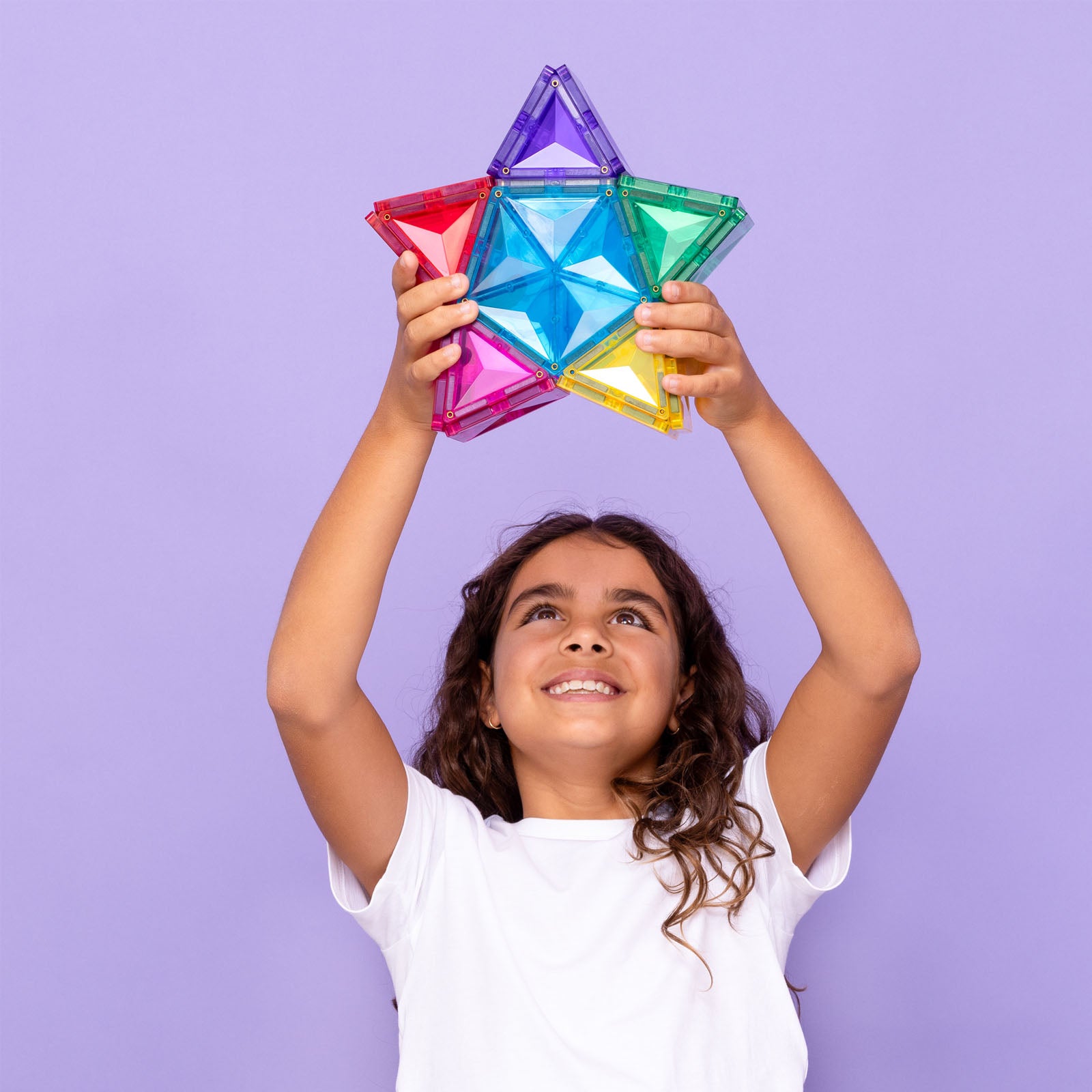 Magnetic Tiles Light Star Pack - 28 Pieces