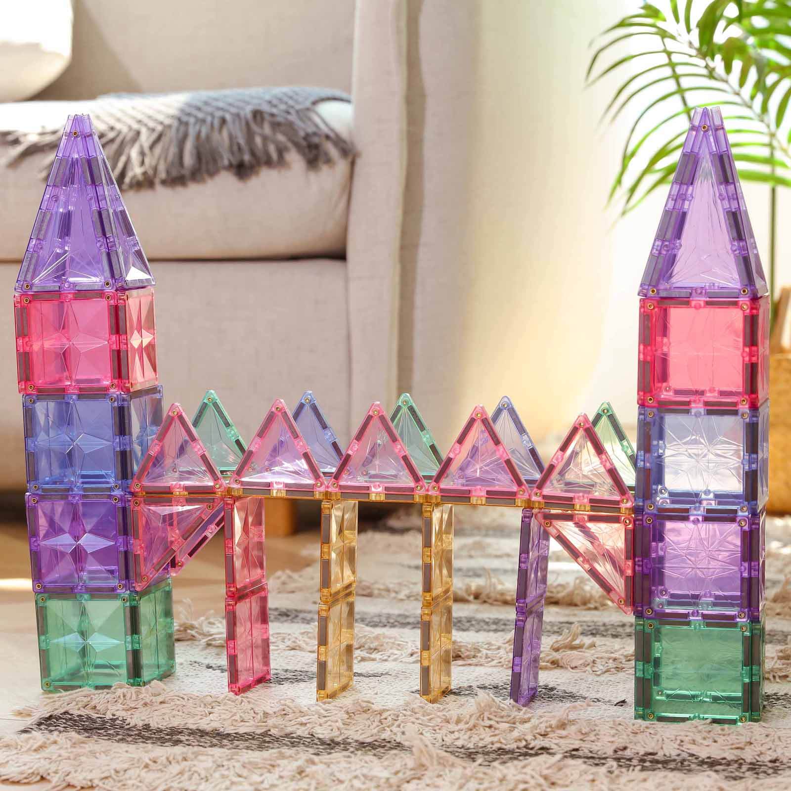 Magnetic Tiles - Classic Colours 100 Pieces