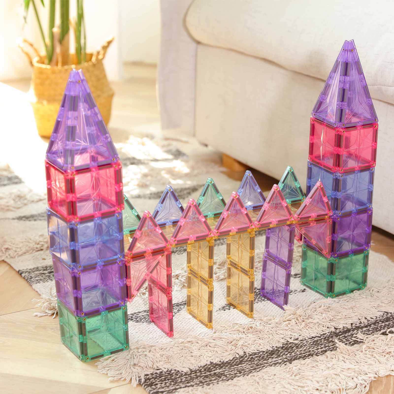 Magnetic Tiles - Classic Colours 100 Pieces
