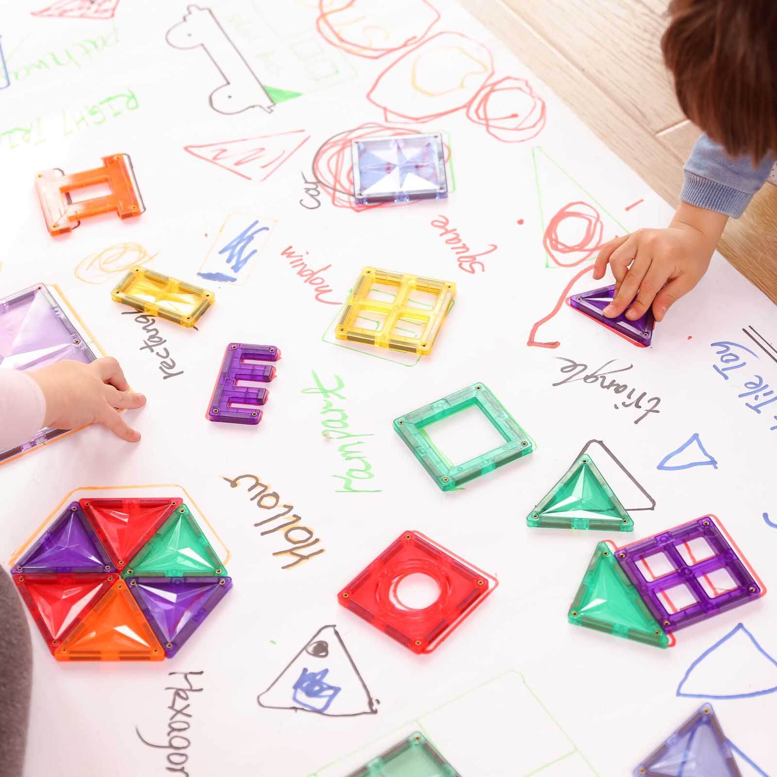 Magnetic Tiles - Classic Colours 100 Pieces